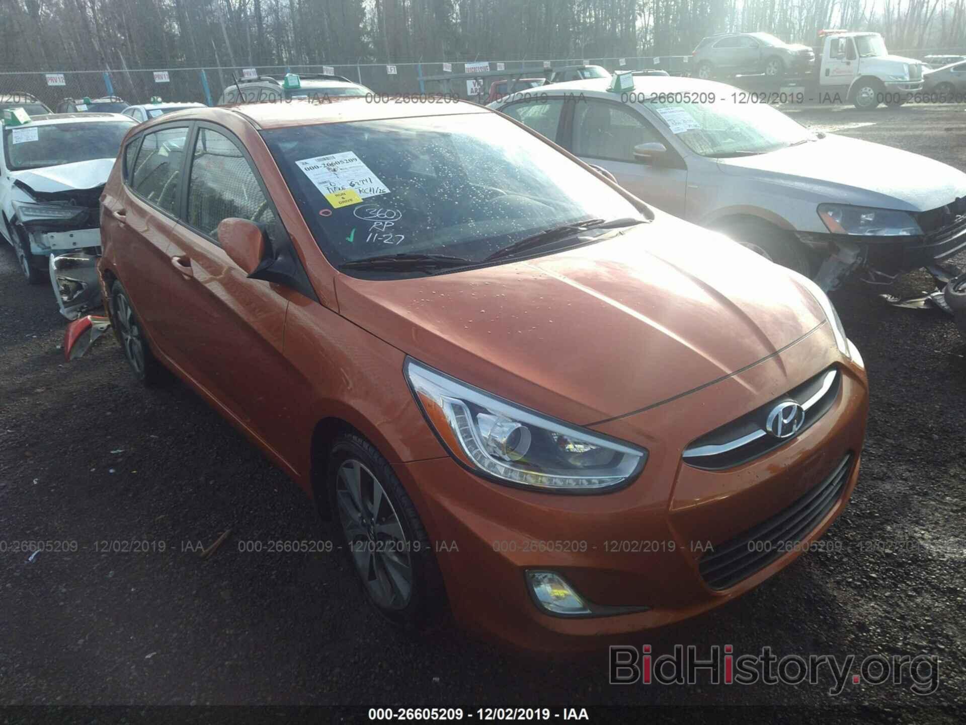 Photo KMHCU5AE5FU201365 - HYUNDAI ACCENT 2015