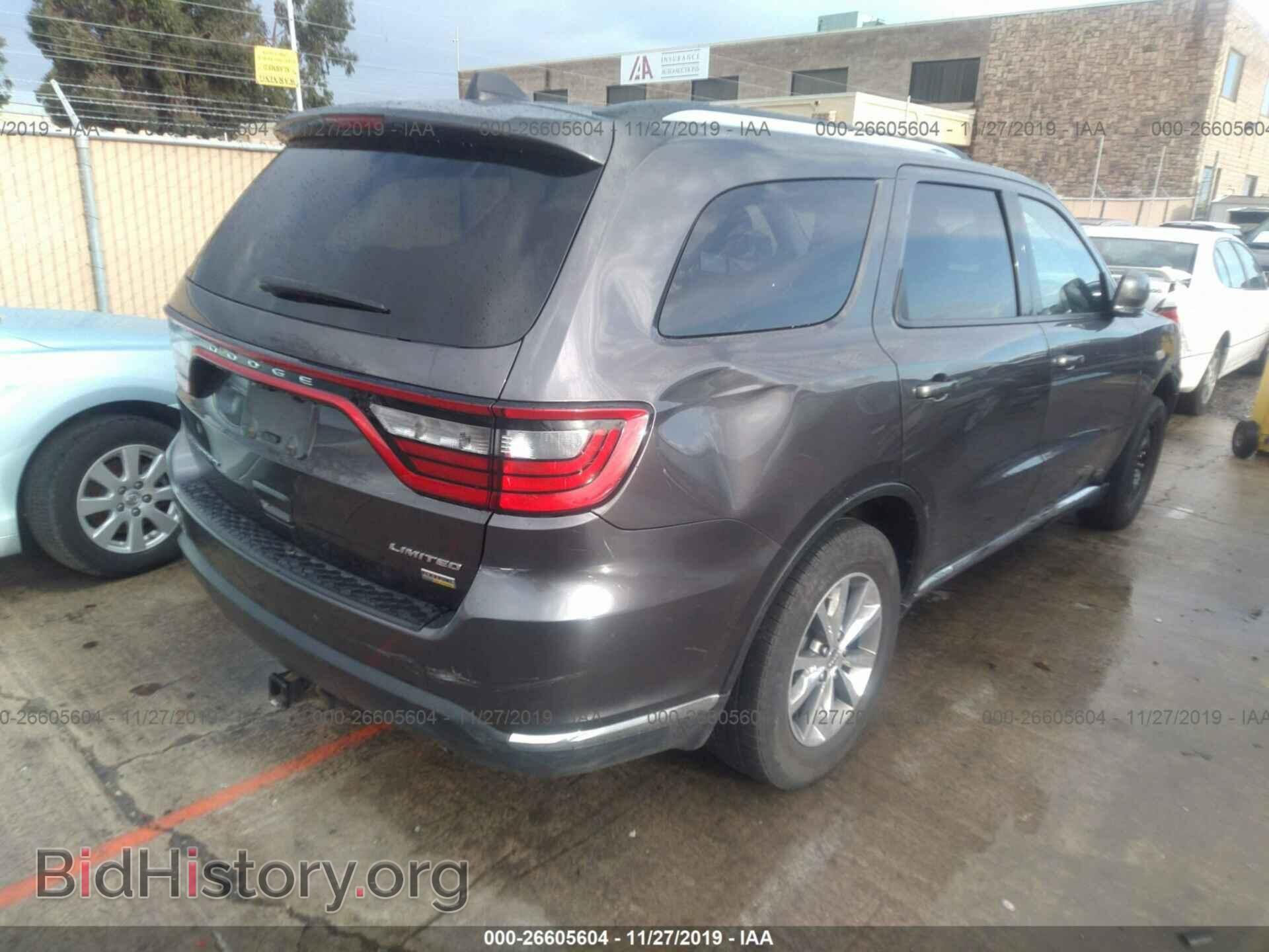 2015 DODGE DURANGO - VIN: 1C4RDHDG4FC891743 - Фото 4