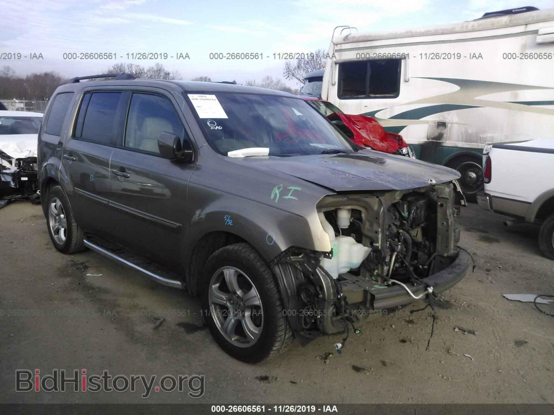 Фотография 5FNYF3H43BB057016 - HONDA PILOT 2011