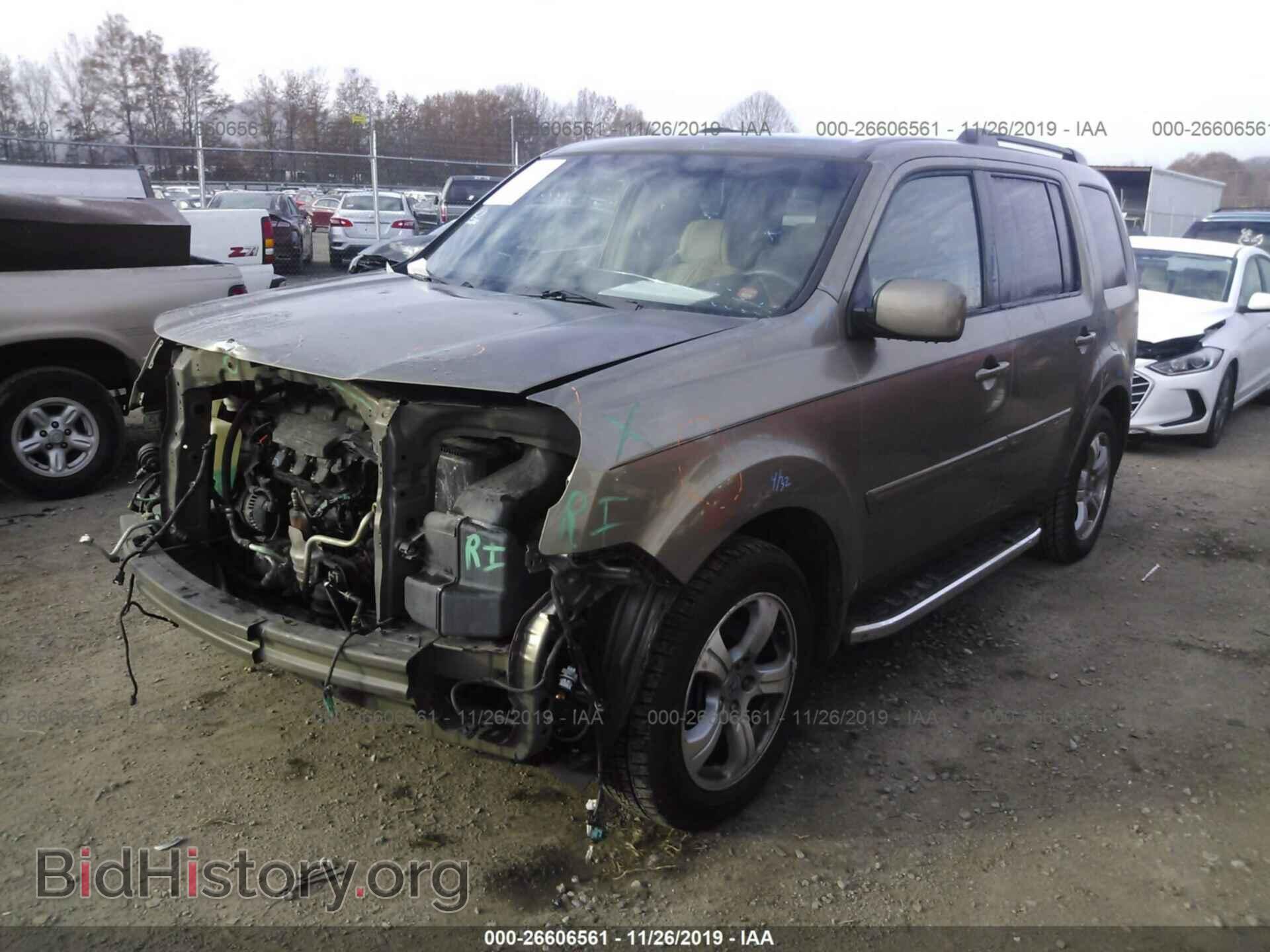 2011 HONDA PILOT - VIN: 5FNYF3H43BB057016 - Фото 2
