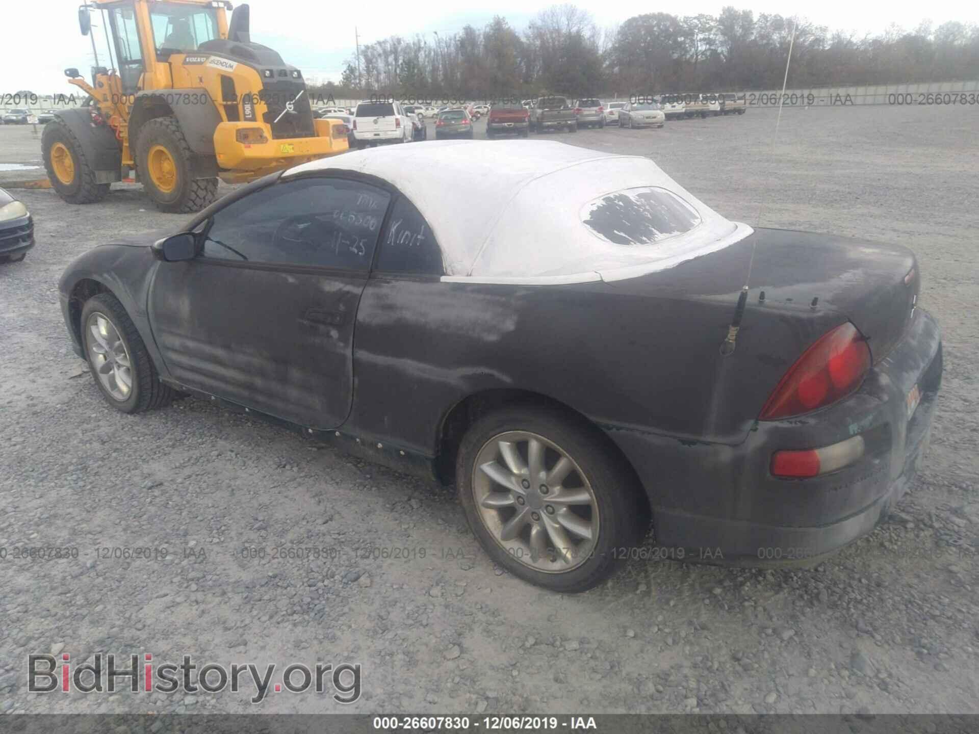 2001 MITSUBISHI ECLIPSE - VIN: 4A3AE55H71E005506 - Фото 3