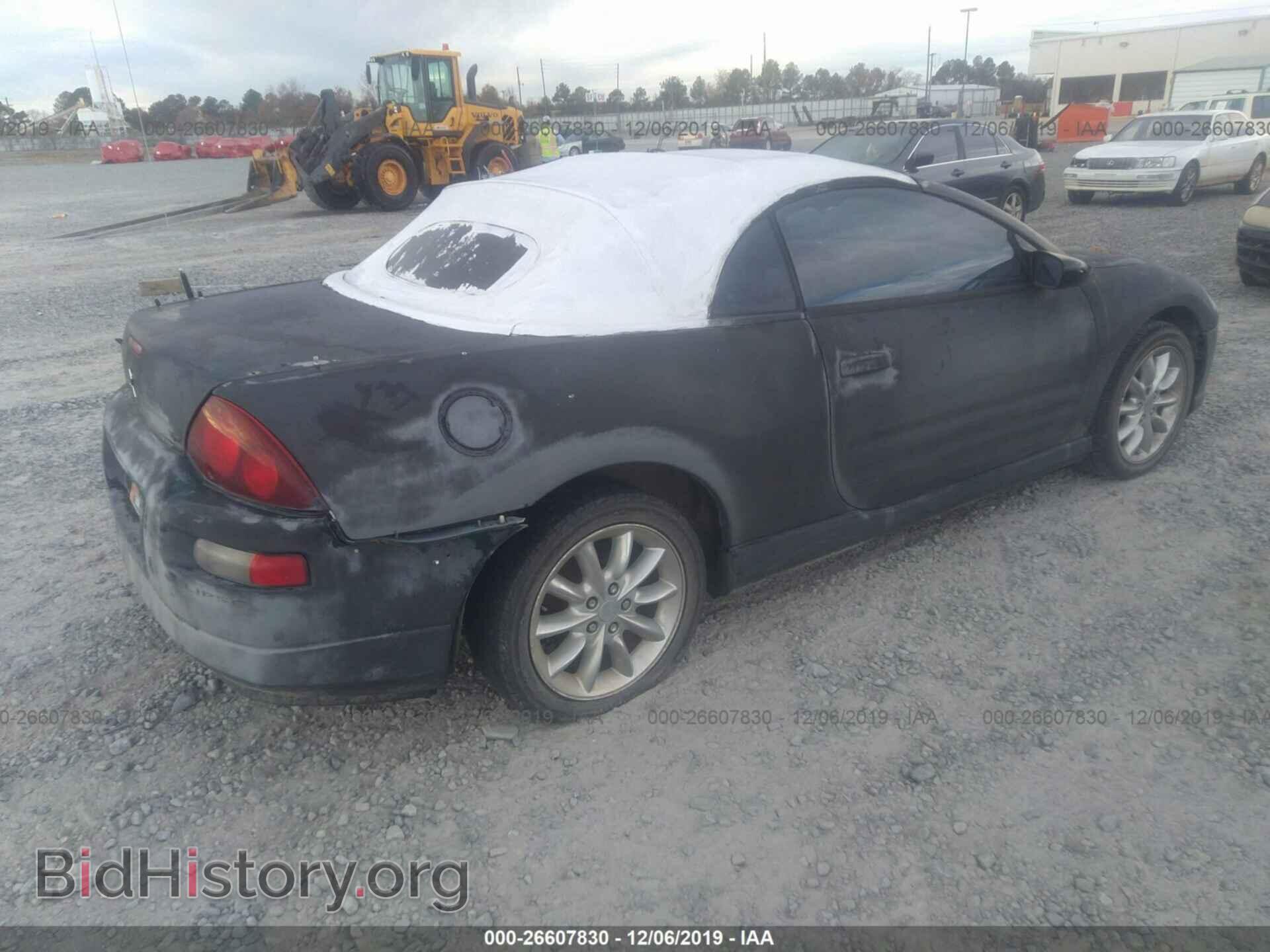2001 MITSUBISHI ECLIPSE - VIN: 4A3AE55H71E005506 - Фото 4