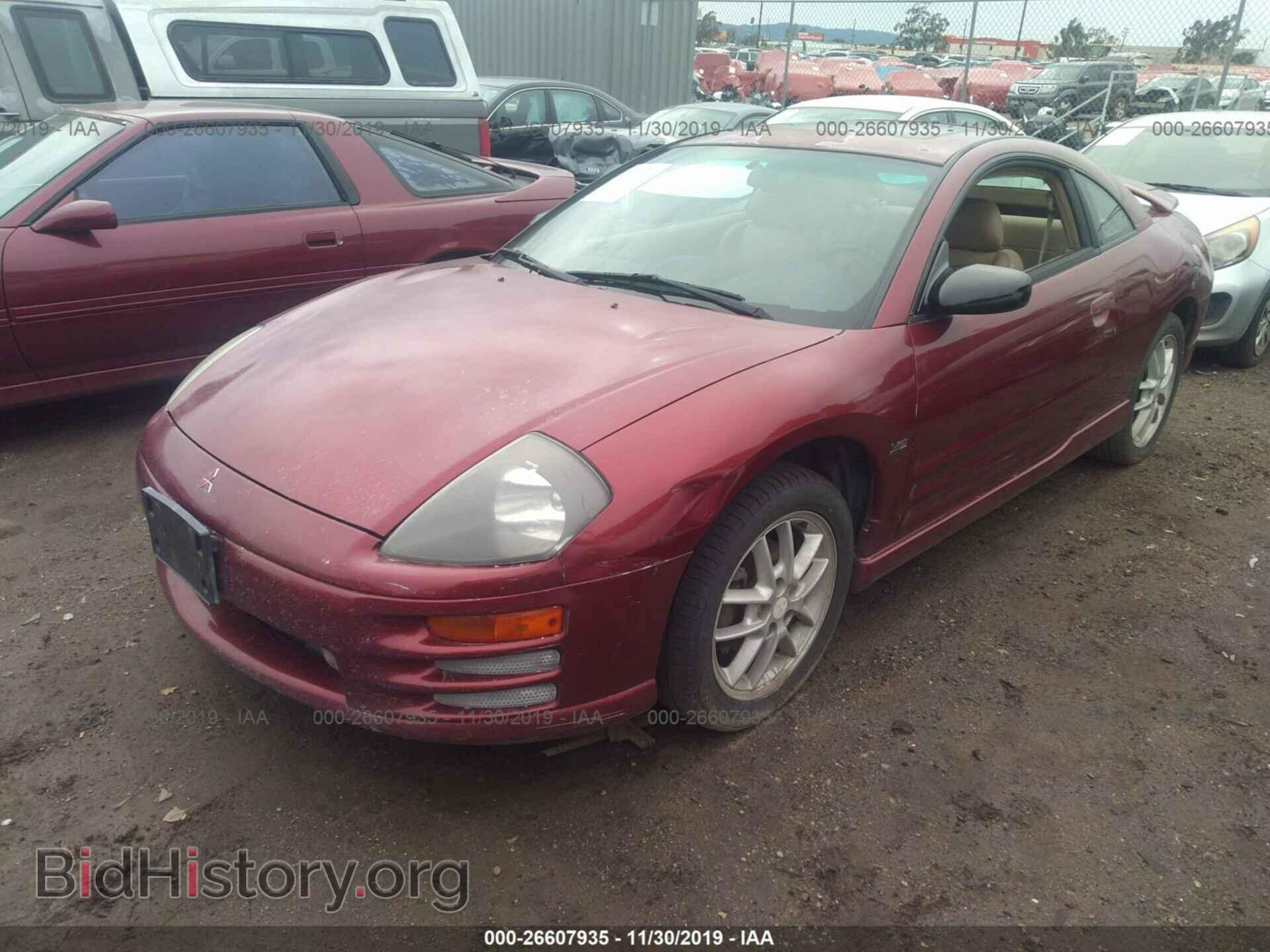 2000 MITSUBISHI ECLIPSE - VIN: 4A3AC54L4YE120747 - Photo 2