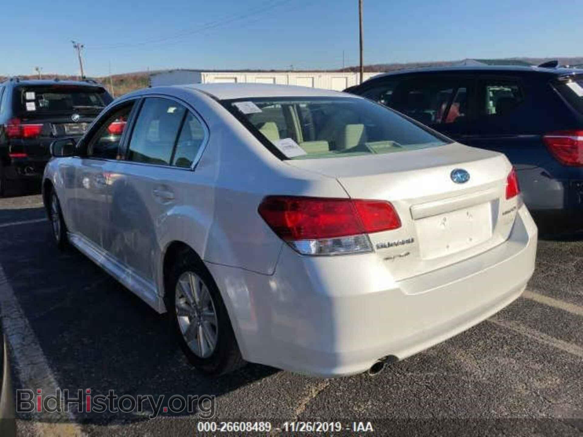 Фотография 4S3BMBB60C3027955 - SUBARU LEGACY 2012