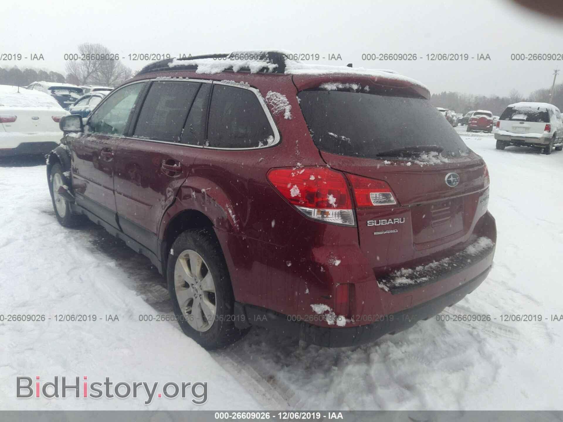 2012 SUBARU OUTBACK - VIN: 4S4BRBLC4C3290788 - Фото 3