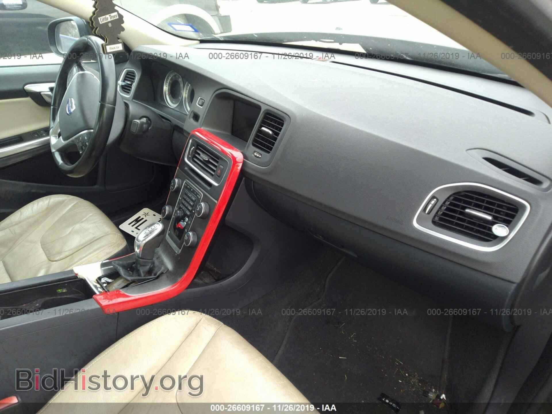 2013 VOLVO S60 - VIN: YV1612FS6D2201109 - Фото 5
