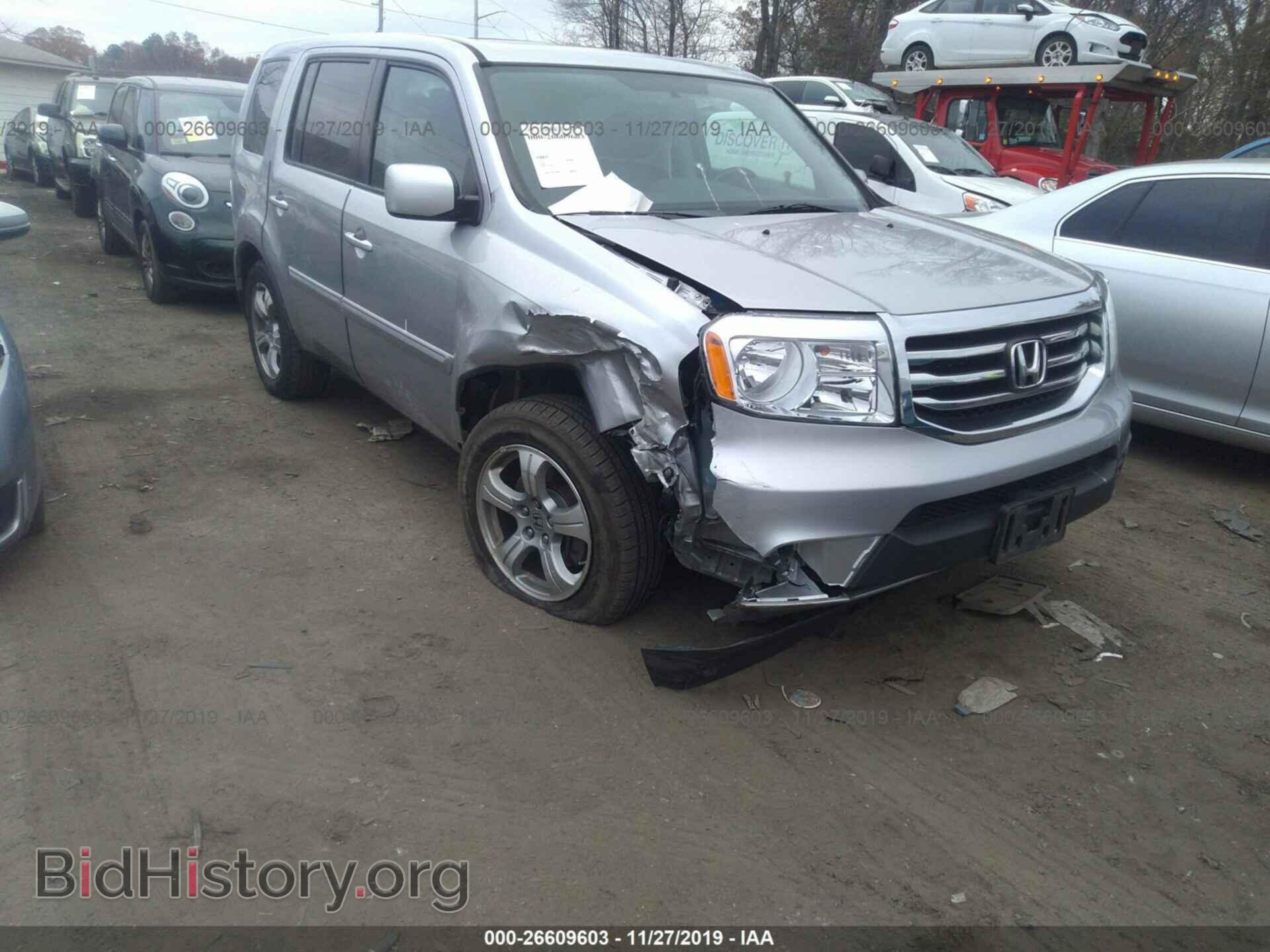 Фотография 5FNYF4H50EB015955 - HONDA PILOT 2014
