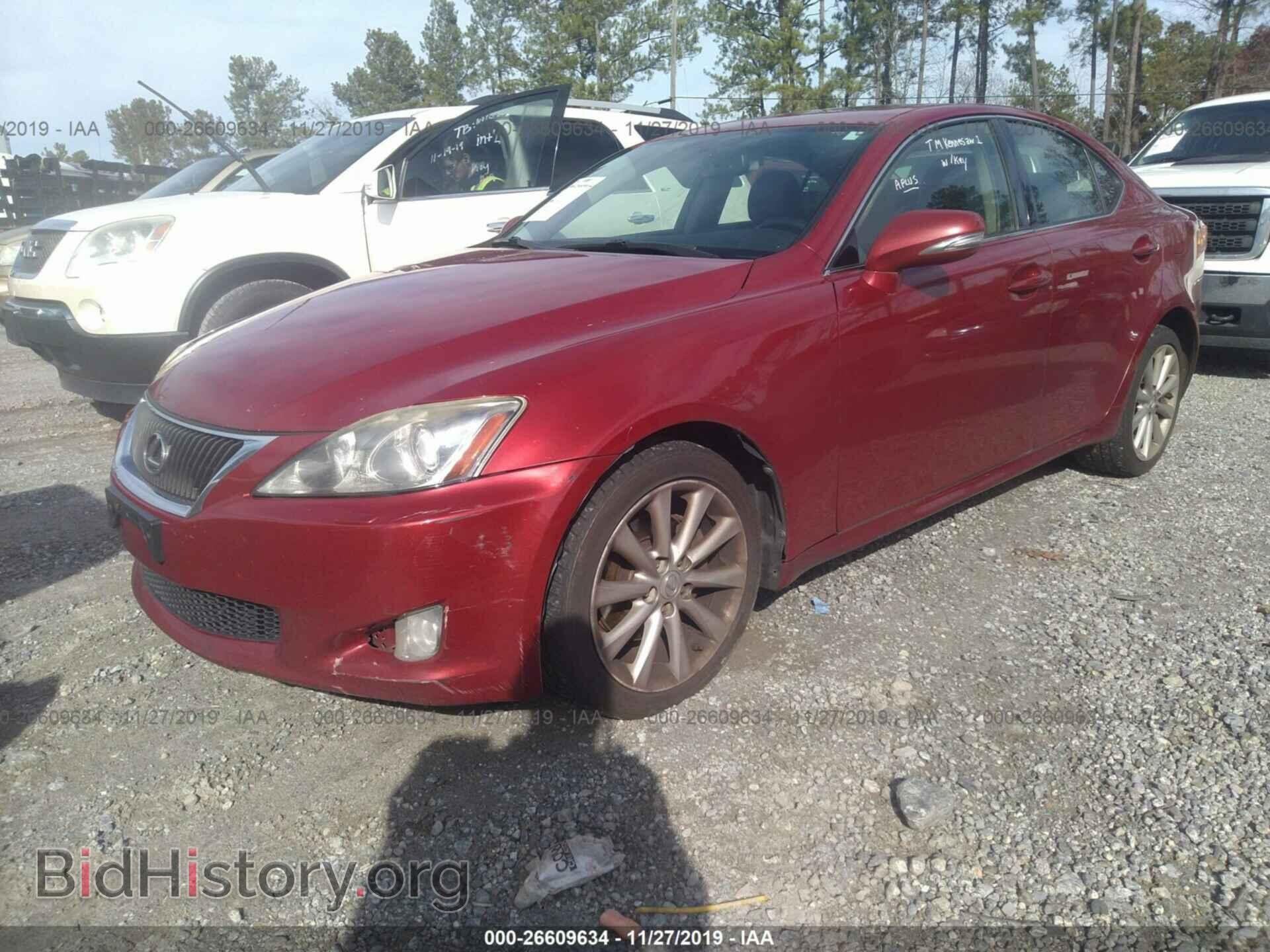 2010 LEXUS IS - VIN: JTHCF5C27A2033684 - Фото 2