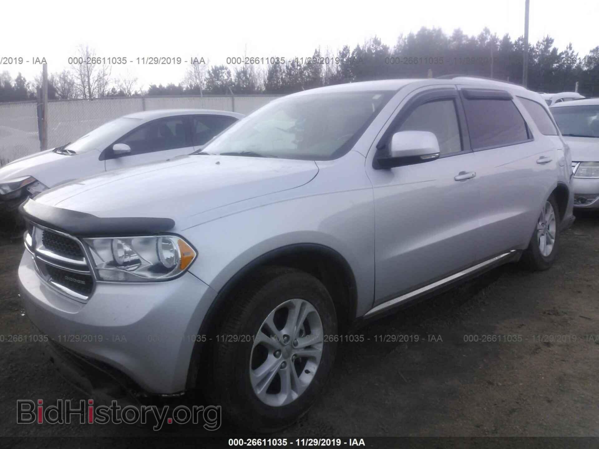 2012 Dodge Durango - VIN: 1C4RDHDG9CC120304 - Фото 2