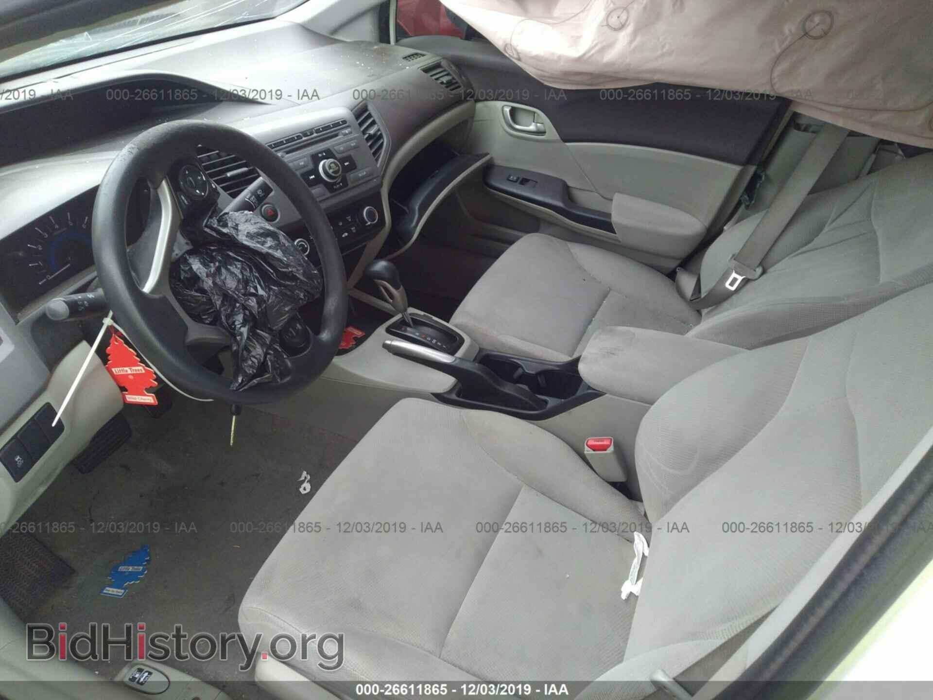 2012 HONDA CIVIC - VIN: 19XFB2F5XCE384643 - Фото 5