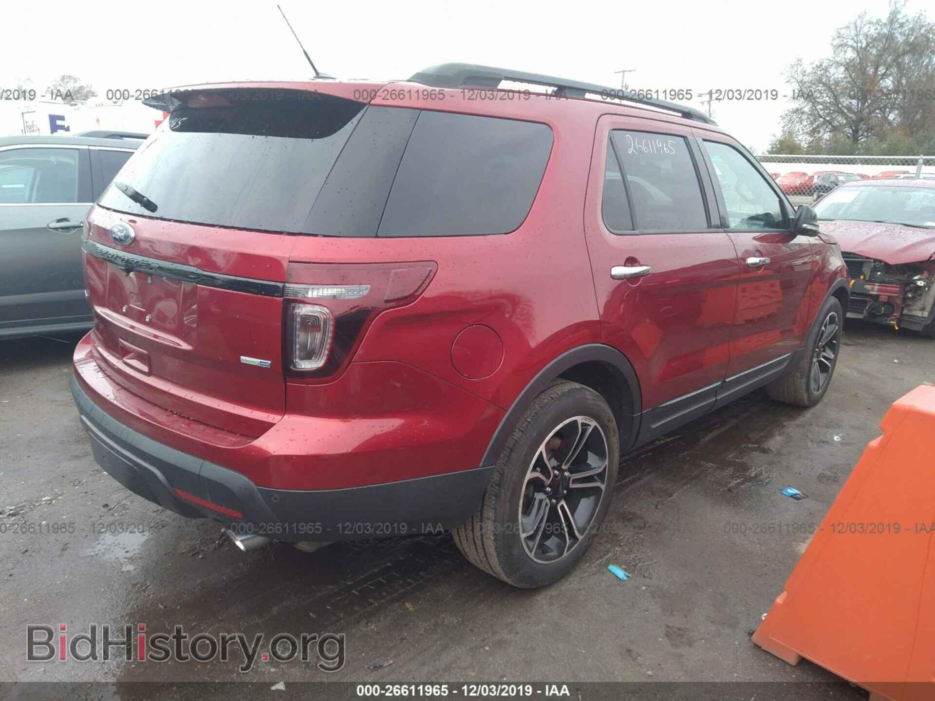 2013 FORD EXPLORER - VIN: 1FM5K8GT3DGB96460 - Фото 4