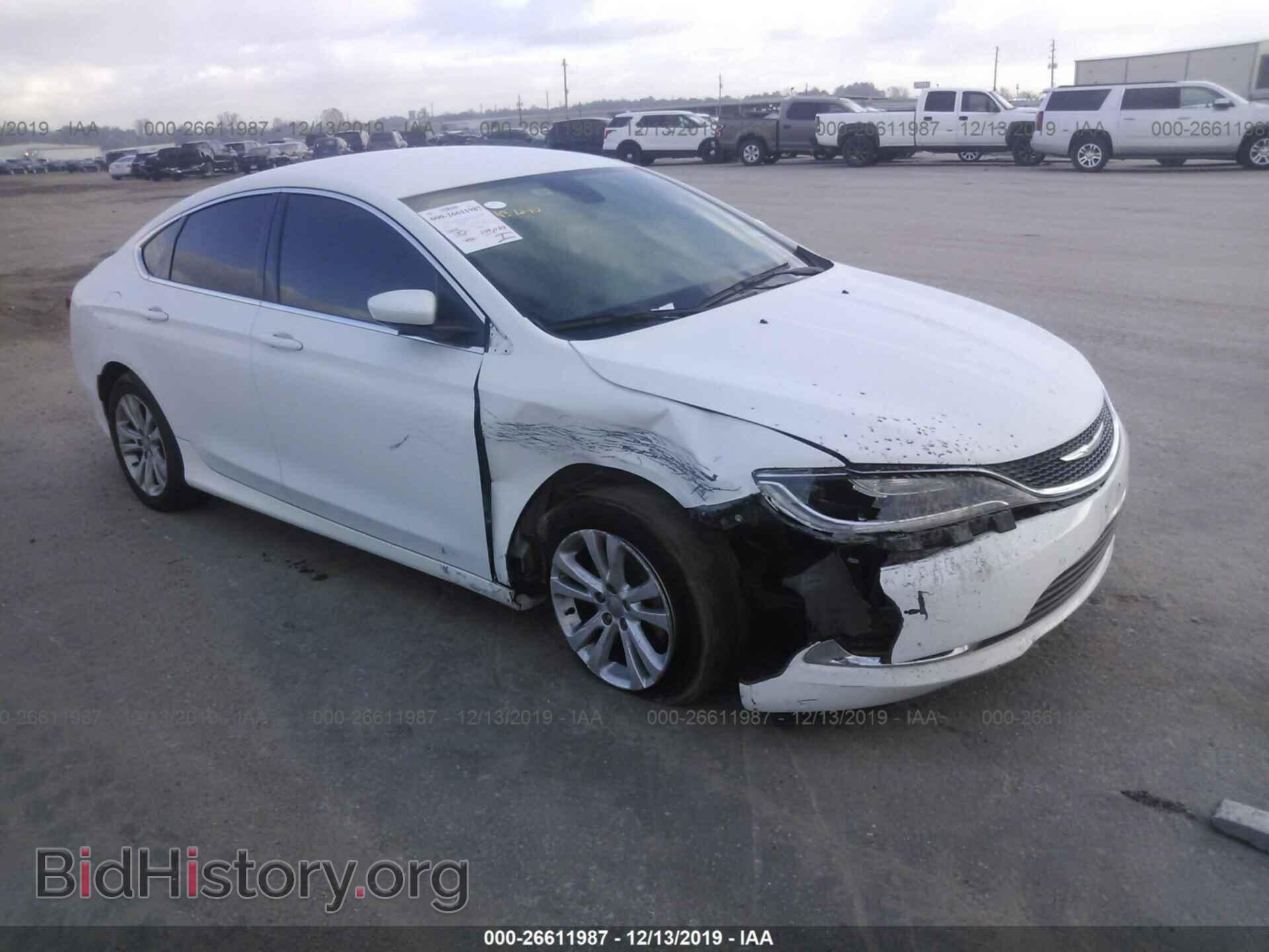 Фотография 1C3CCCAB5FN601846 - Chrysler 200 2015