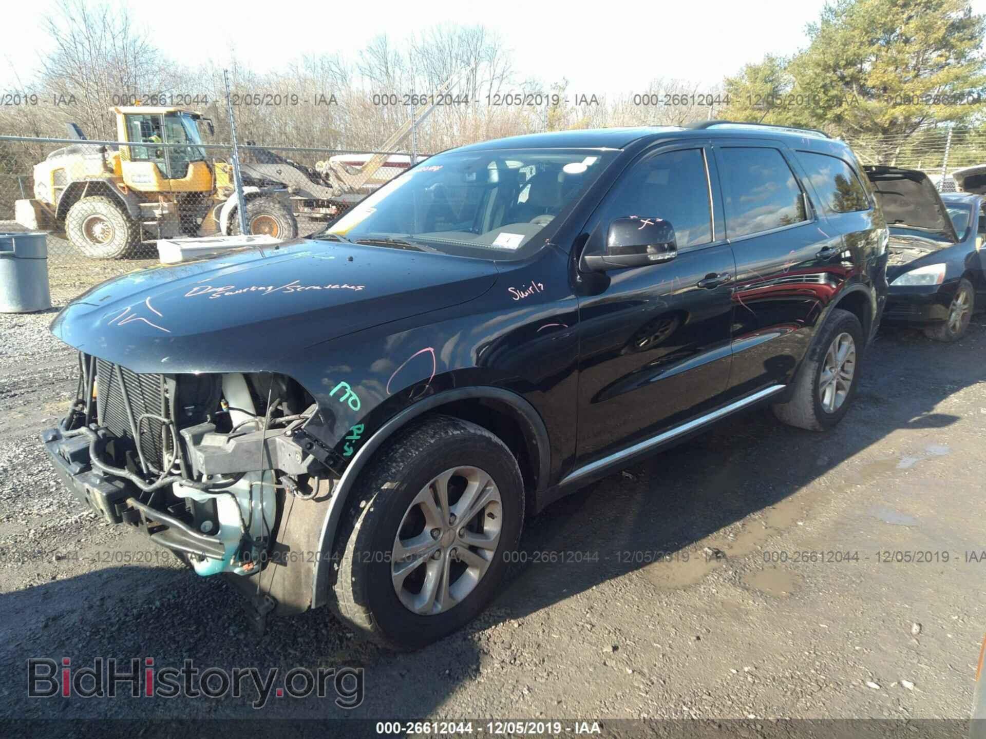 2012 DODGE DURANGO - VIN: 1C4RDJDG7CC122351 - Фото 2