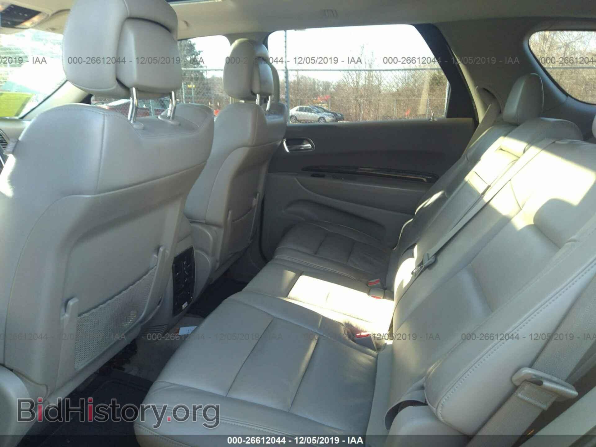 2012 DODGE DURANGO - VIN: 1C4RDJDG7CC122351 - Фото 8