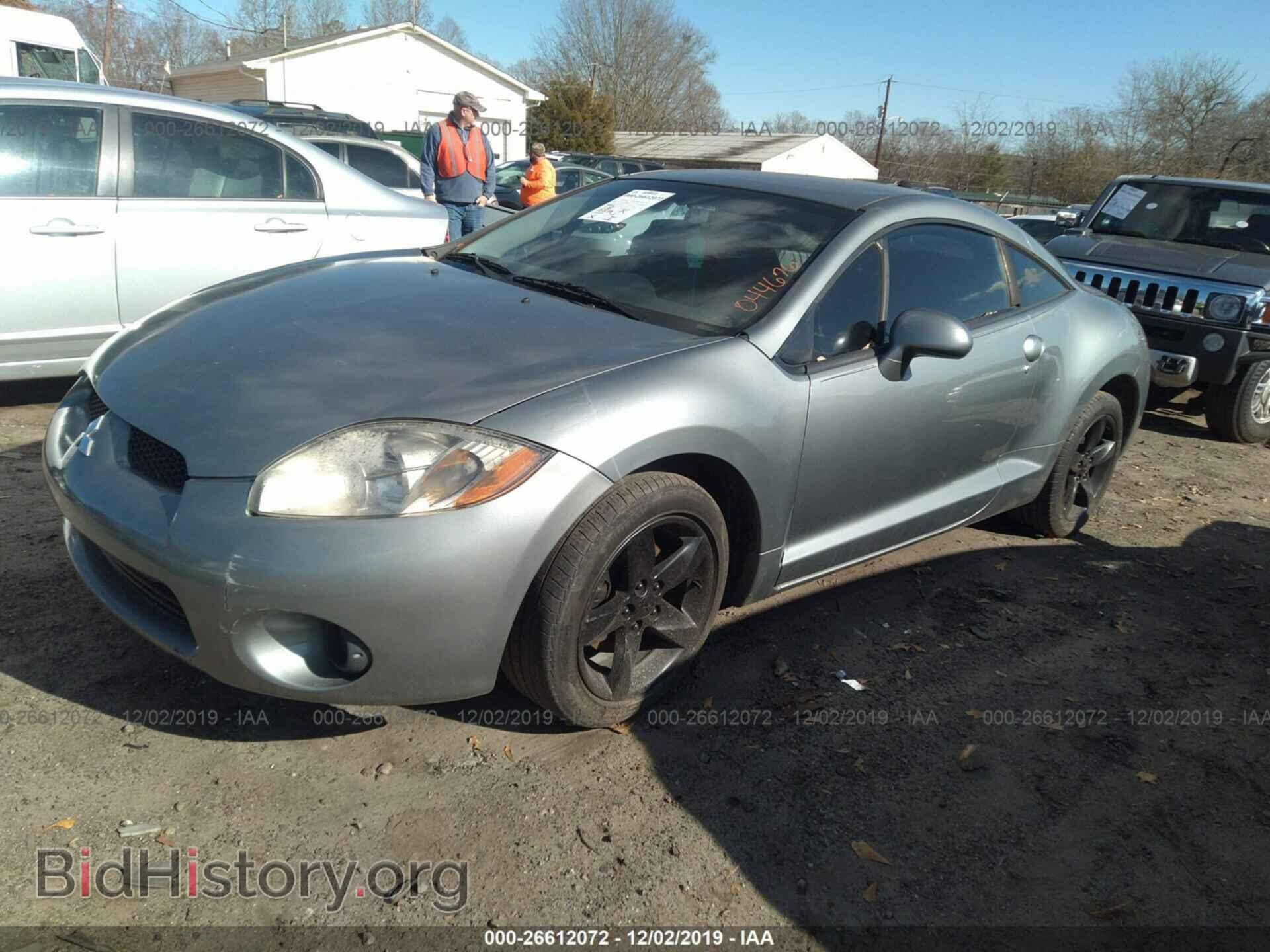 2007 MITSUBISHI ECLIPSE - VIN: 4A3AK24F77E044676 - Фото 2