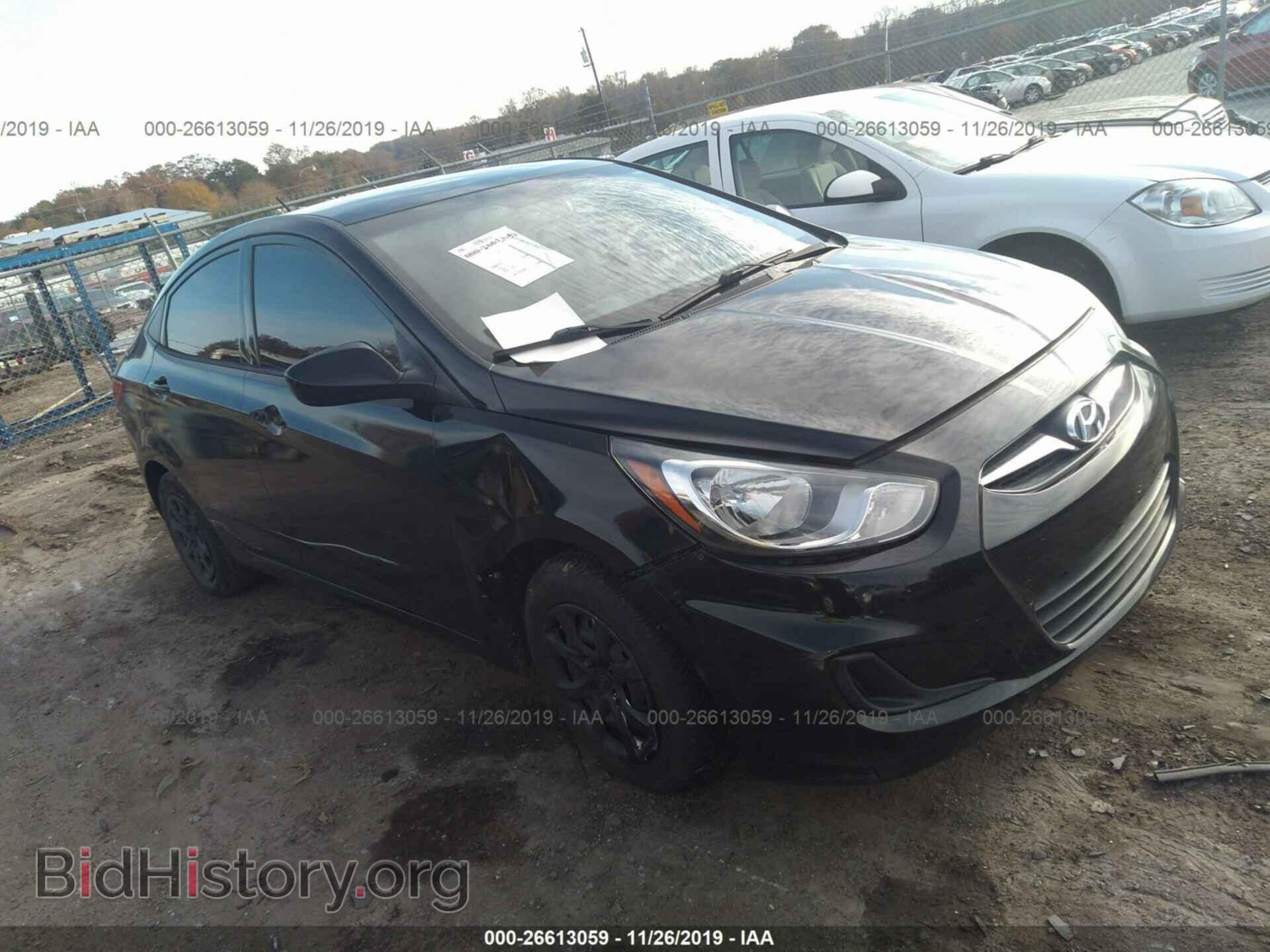 Photo KMHCT4AE3CU243445 - HYUNDAI ACCENT 2012