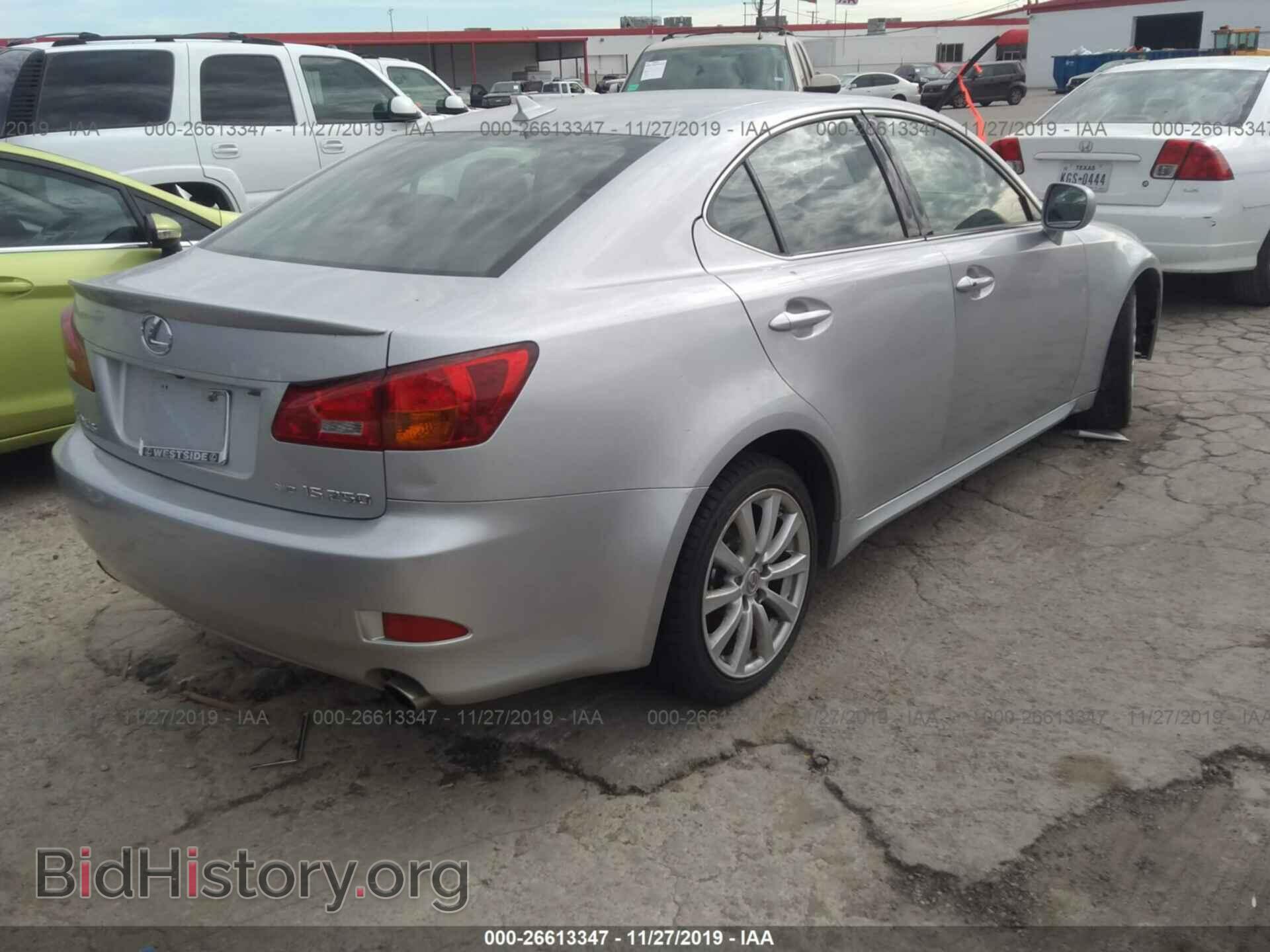 2008 LEXUS IS - VIN: JTHCK262785023008 - Фото 4