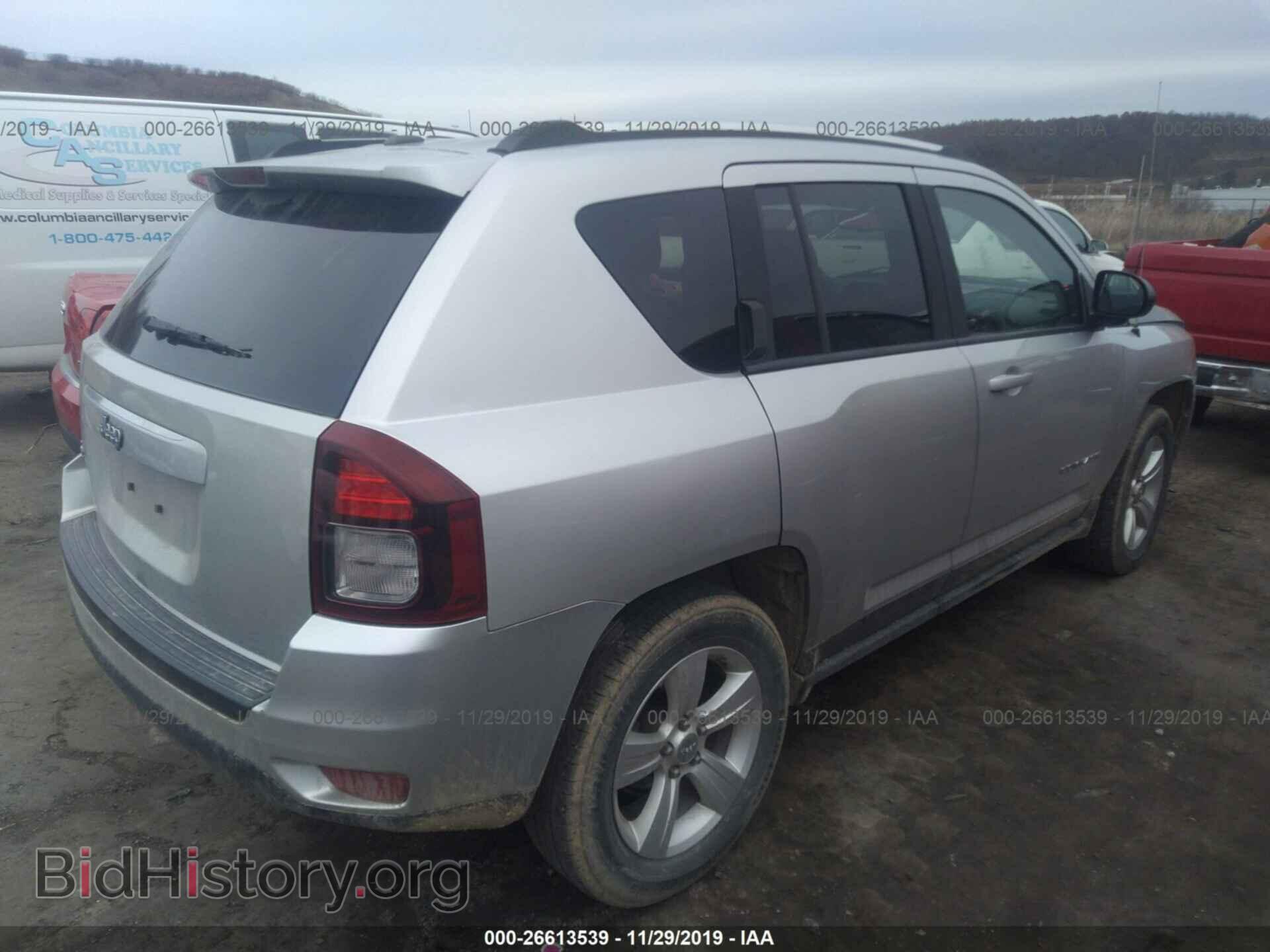 2014 JEEP COMPASS - VIN: 1C4NJDBB1ED623247 - Фото 4