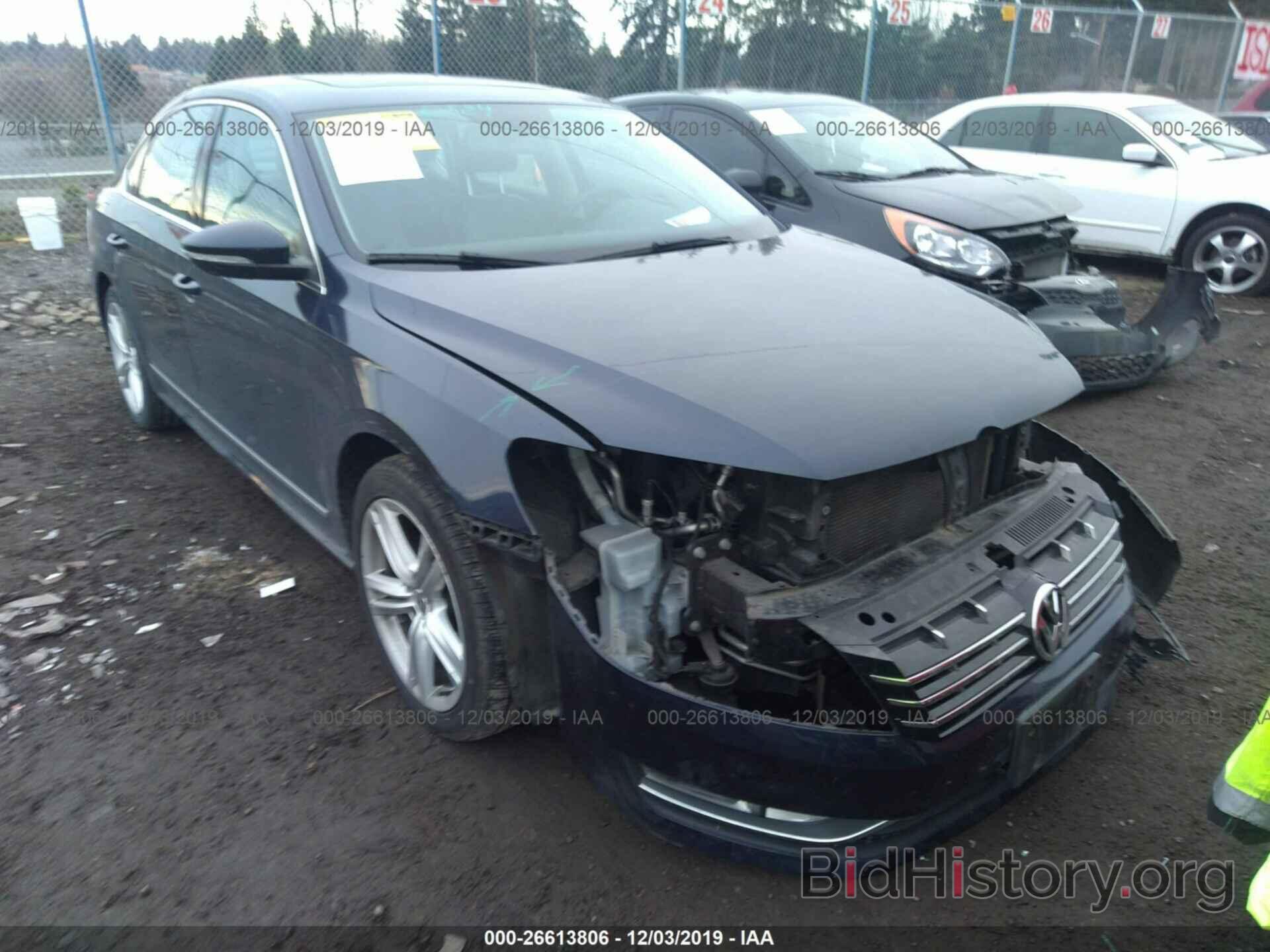 Photo 1VWCN7A31CC099461 - VOLKSWAGEN PASSAT 2012