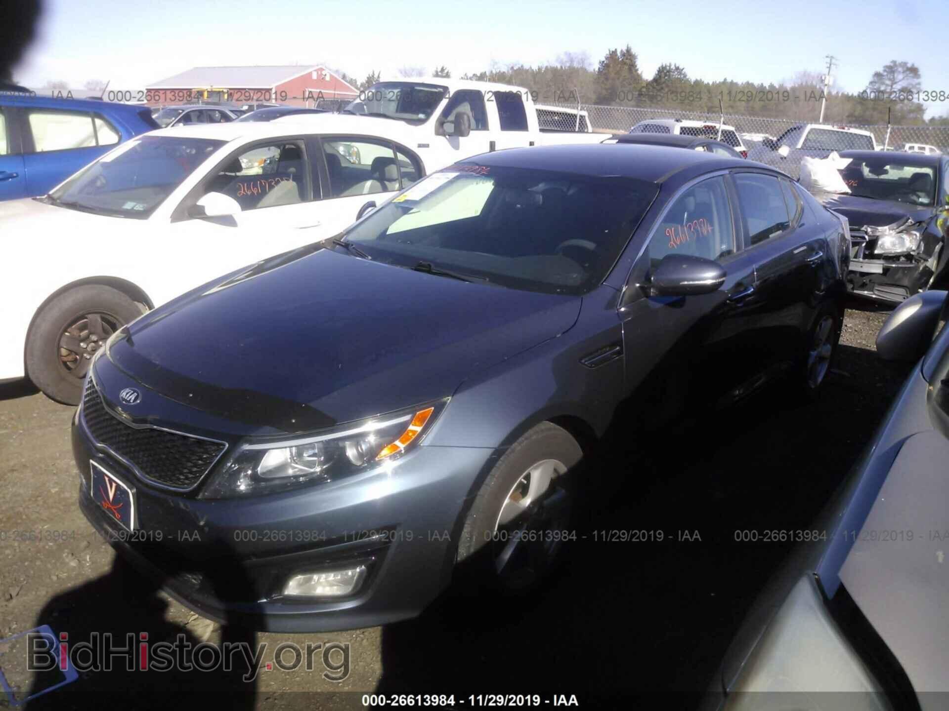 2015 KIA OPTIMA - VIN: 5XXGM4A71FG407371 - Фото 2