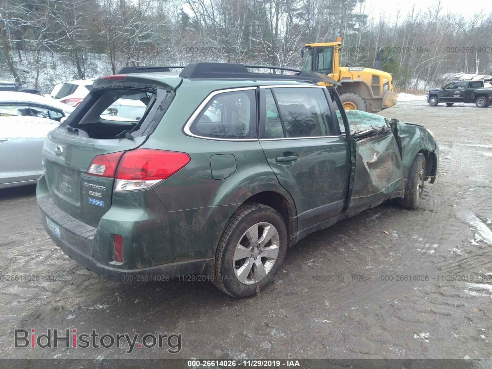 2012 Subaru Outback - VIN: 4S4BRBAC2C3206857 - Фото 4