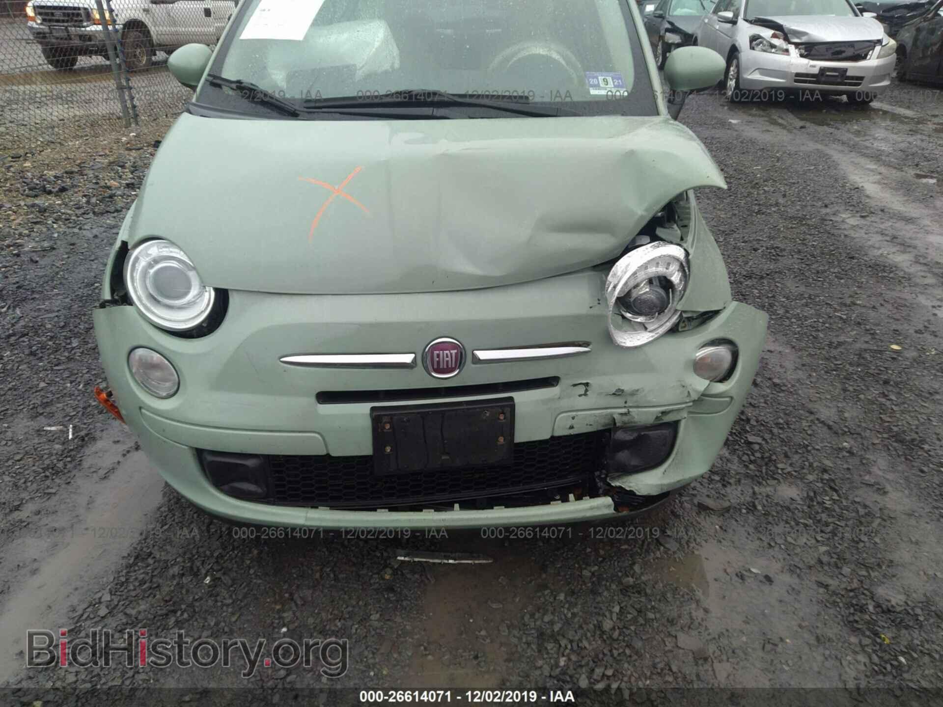 2012 FIAT 500 - VIN: 3C3CFFAR4CT355292 - Фото 6