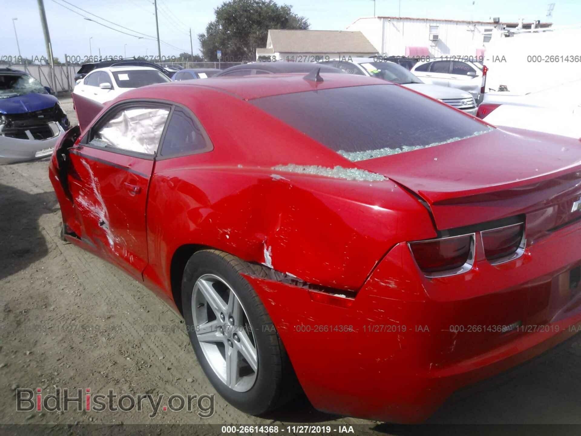 2012 CHEVROLET CAMARO - VIN: 2G1FB1E35C9122465 - Фото 3