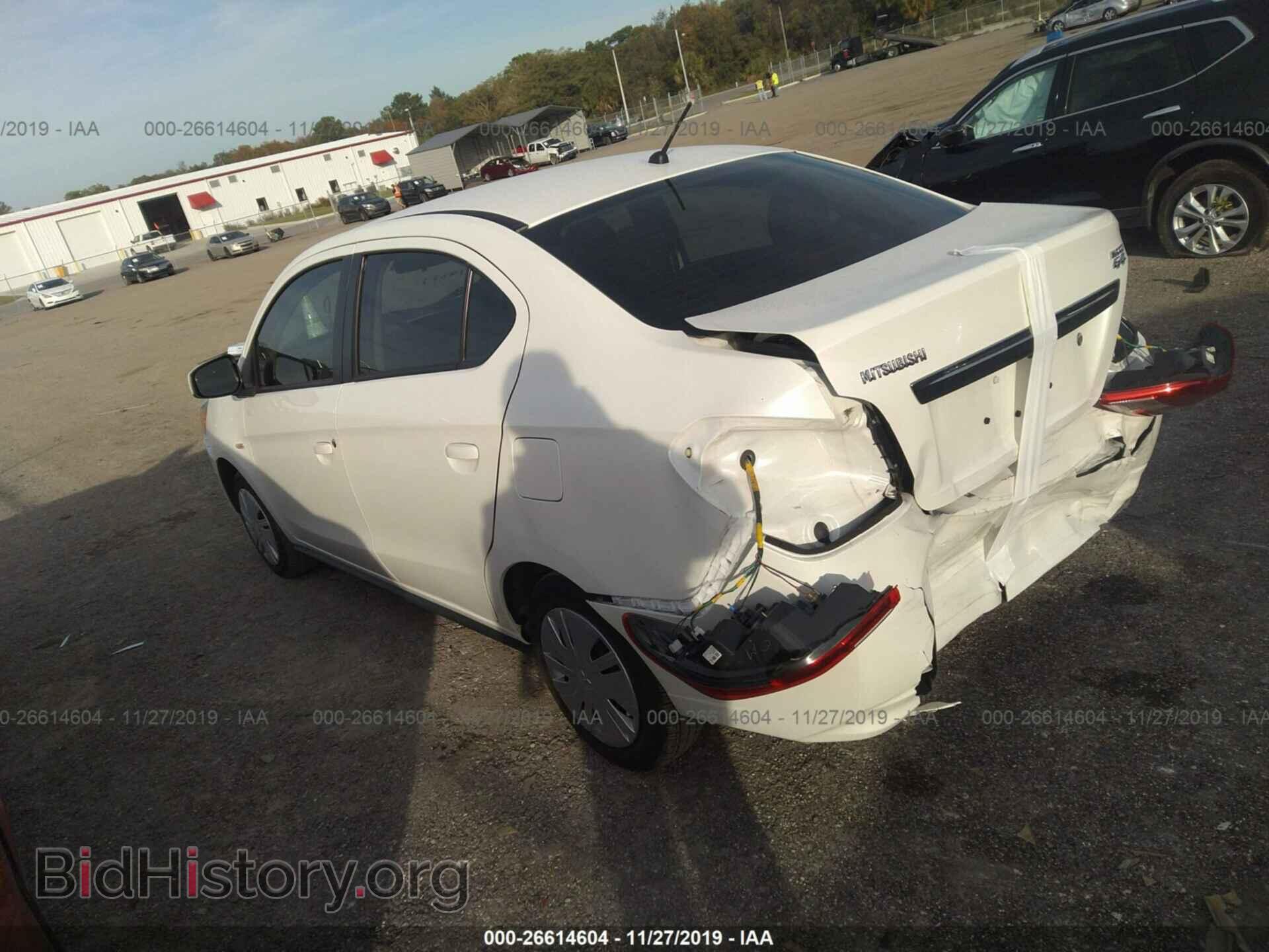 2019 MITSUBISHI MIRAGE - VIN: ML32F3FJ9KHF04534 - Фото 3