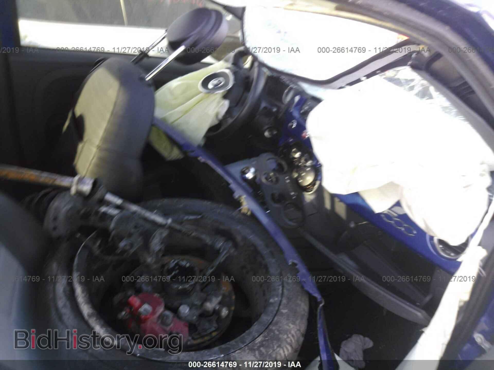 2012 FIAT 500 - VIN: 3C3CFFBR6CT113702 - Фото 5