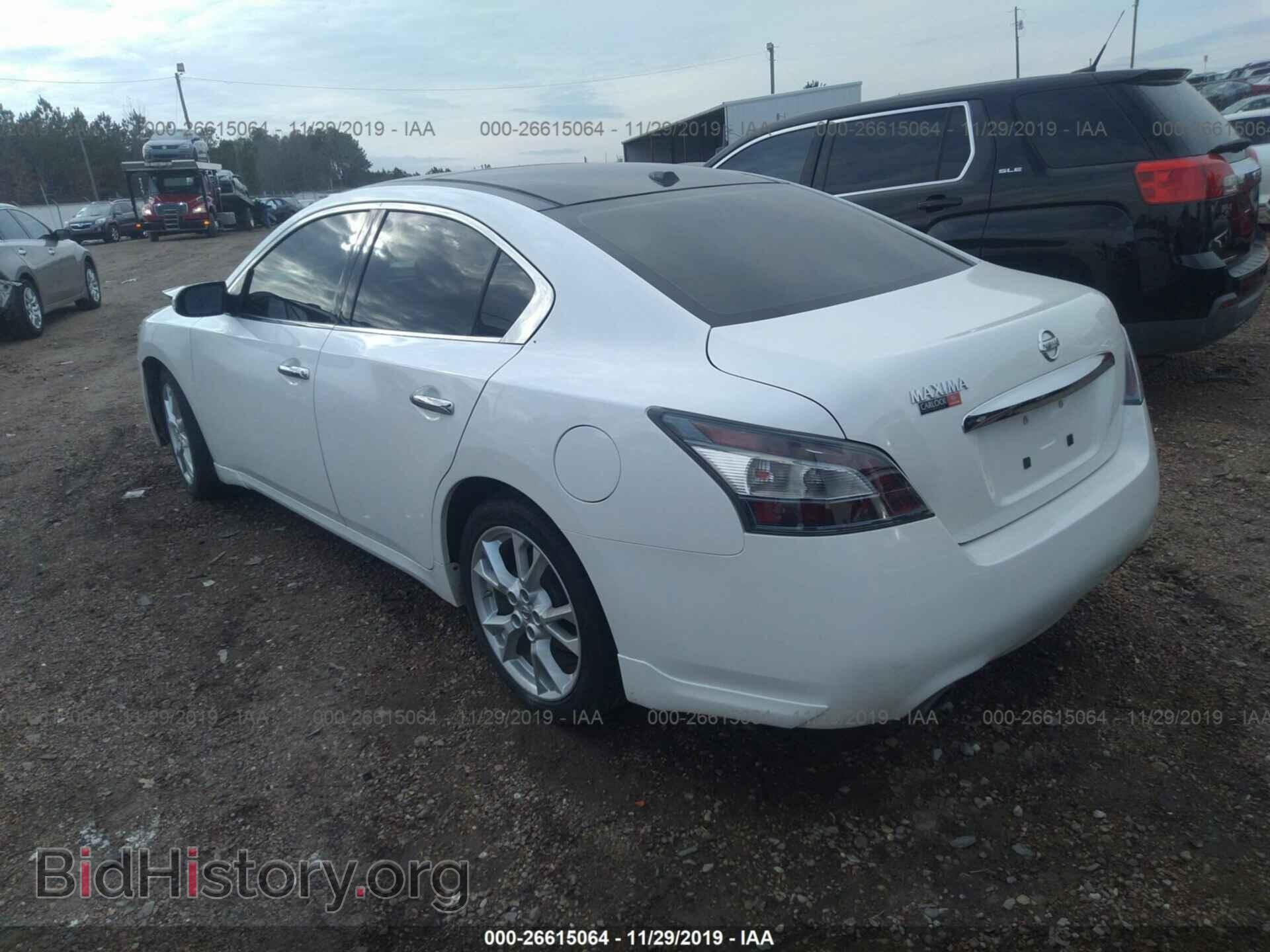 2012 NISSAN MAXIMA - VIN: 1N4AA5AP0CC858121 - Фото 3