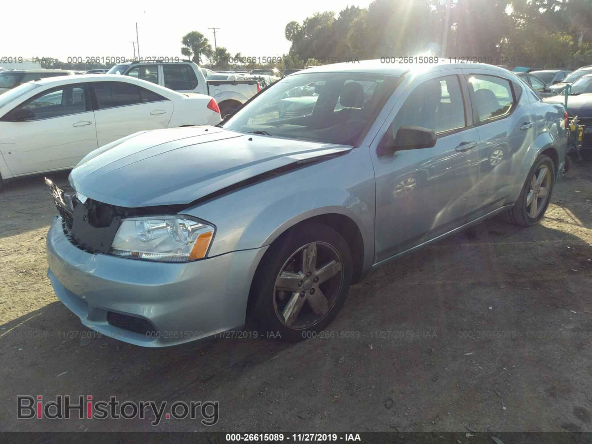 2013 Dodge Avenger - VIN: 1C3CDZAB5DN625951 - Фото 2