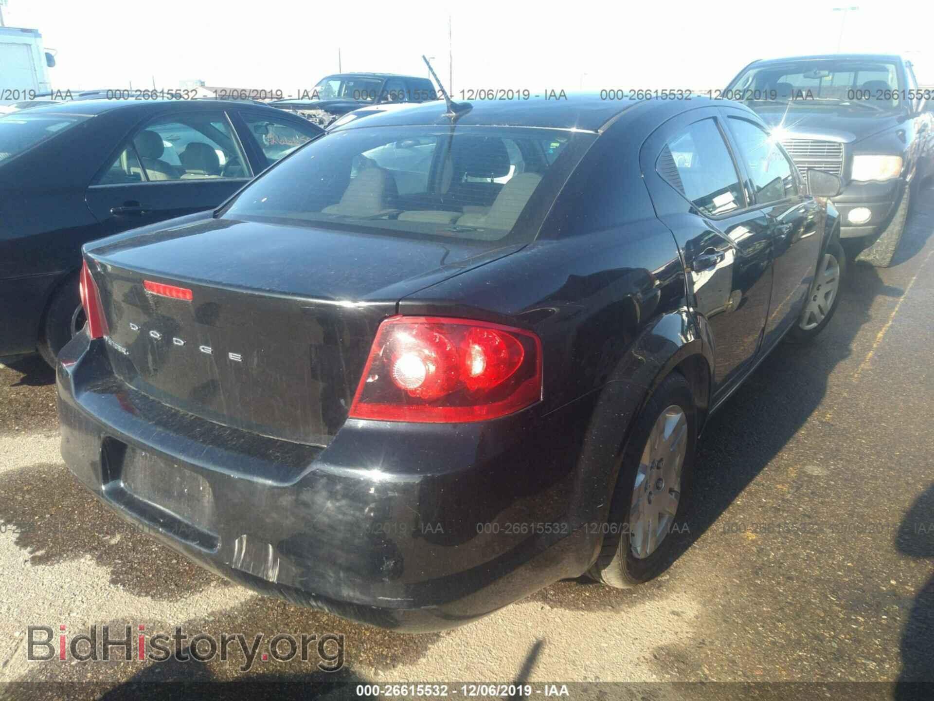 2013 DODGE AVENGER - VIN: 1C3CDZAB7DN710046 - Фото 4