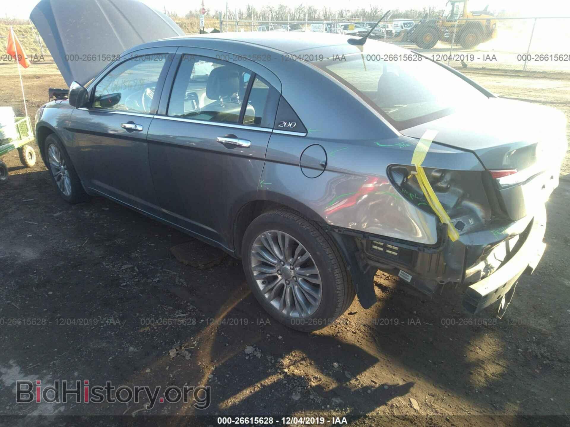 2012 CHRYSLER 200 - VIN: 1C3CCBCB7CN308257 - Фото 3