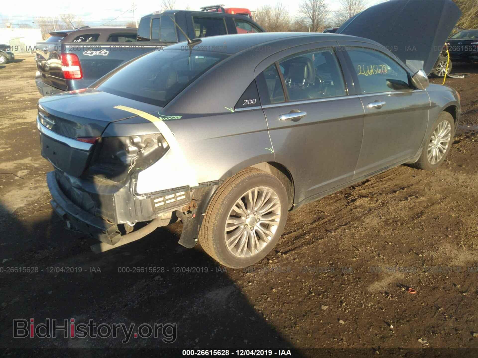 2012 CHRYSLER 200 - VIN: 1C3CCBCB7CN308257 - Фото 4