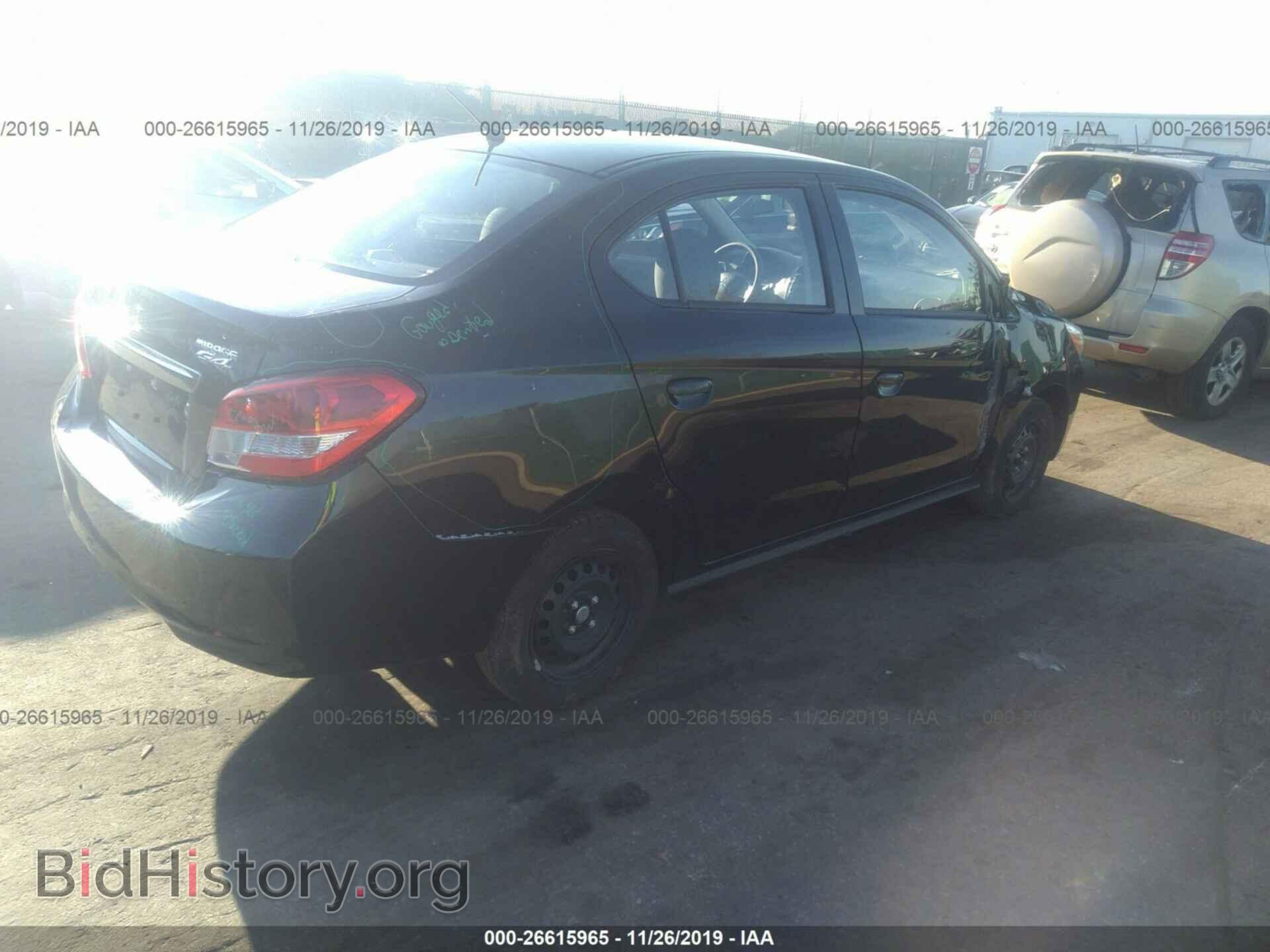 2019 MITSUBISHI MIRAGE - VIN: ML32F3FJ0KHF16975 - Фото 4