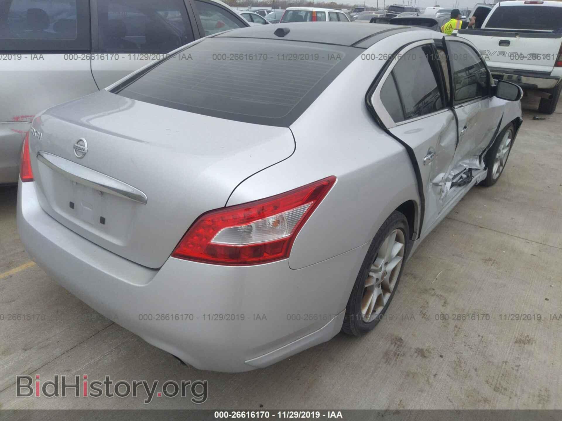 2011 NISSAN MAXIMA - VIN: 1N4AA5AP3BC836208 - Фото 4