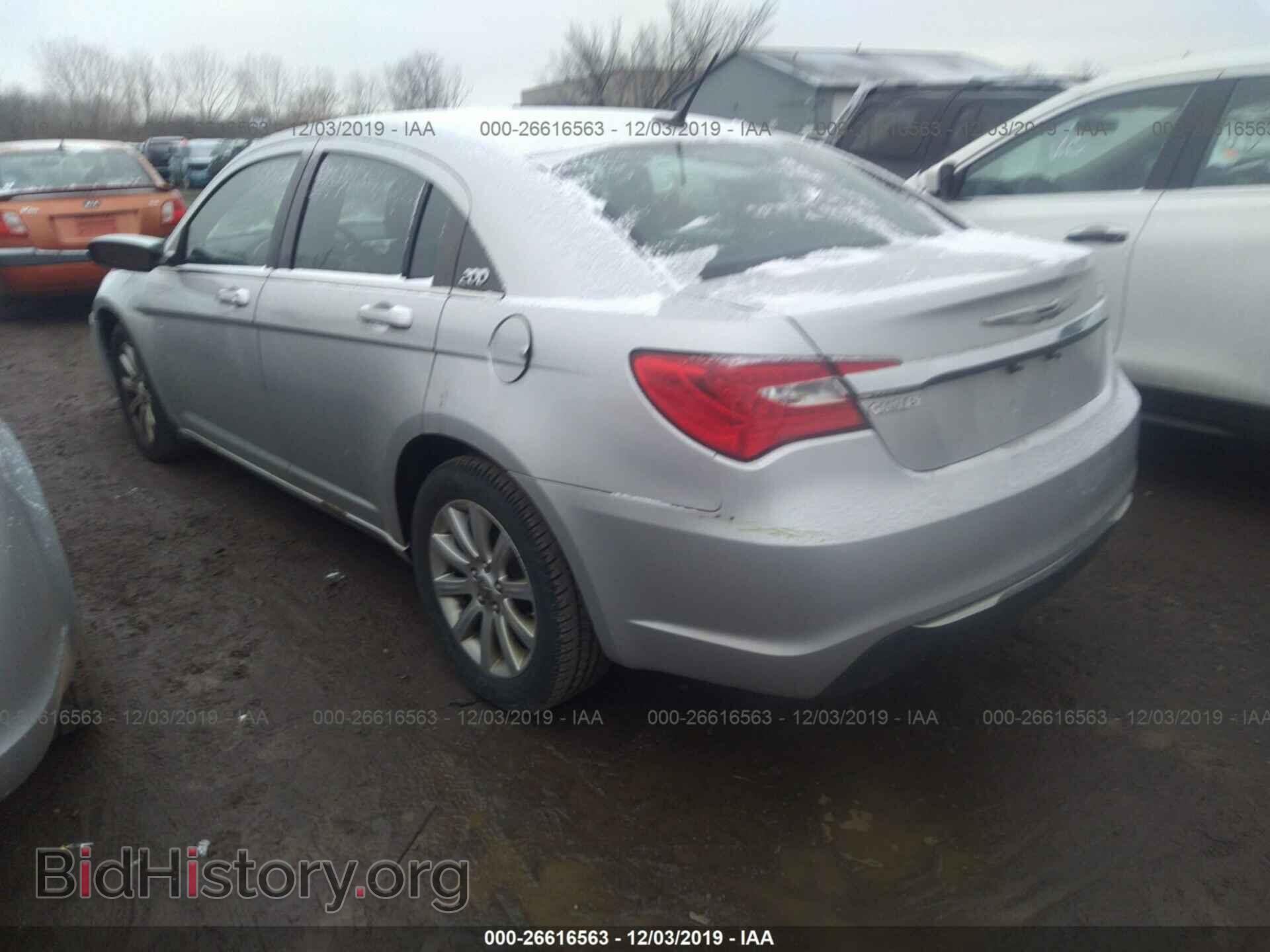 2012 CHRYSLER 200 - VIN: 1C3CCBBB0CN278052 - Фото 3
