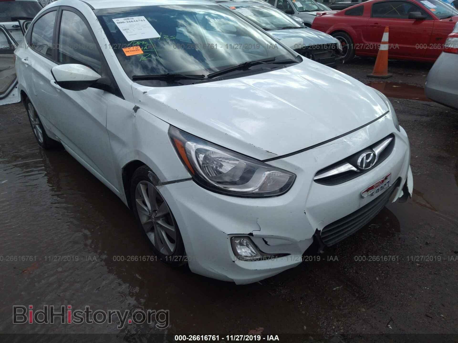 2013 HYUNDAI ACCENT - VIN: KMHCU4AE0DU561540 - Фото 6