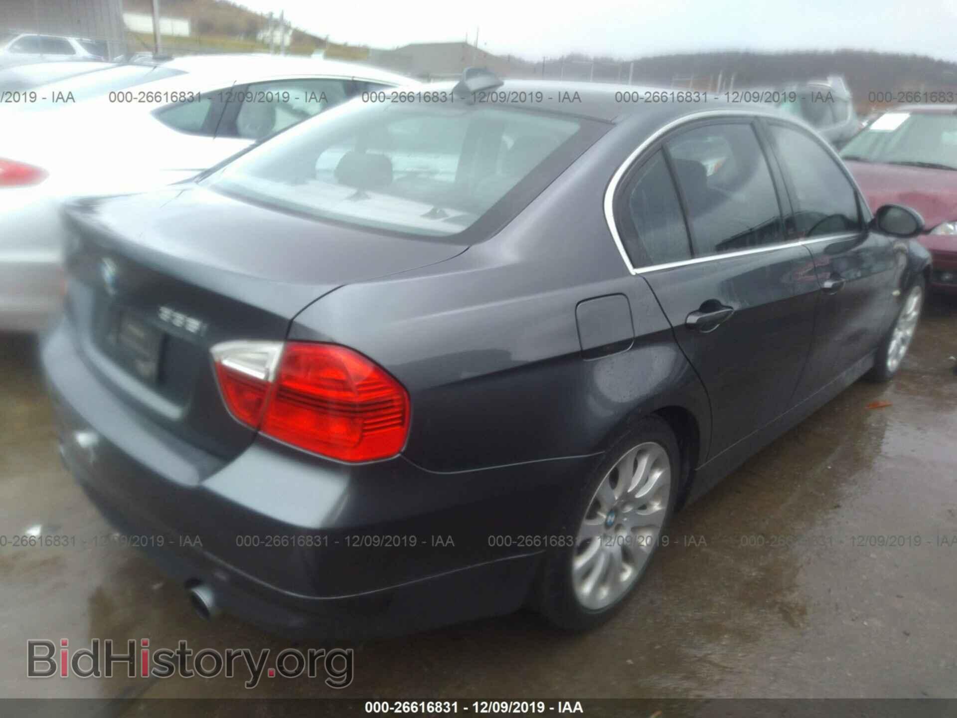 2007 BMW 335 - VIN: WBAVB73567VF50073 - Фото 4