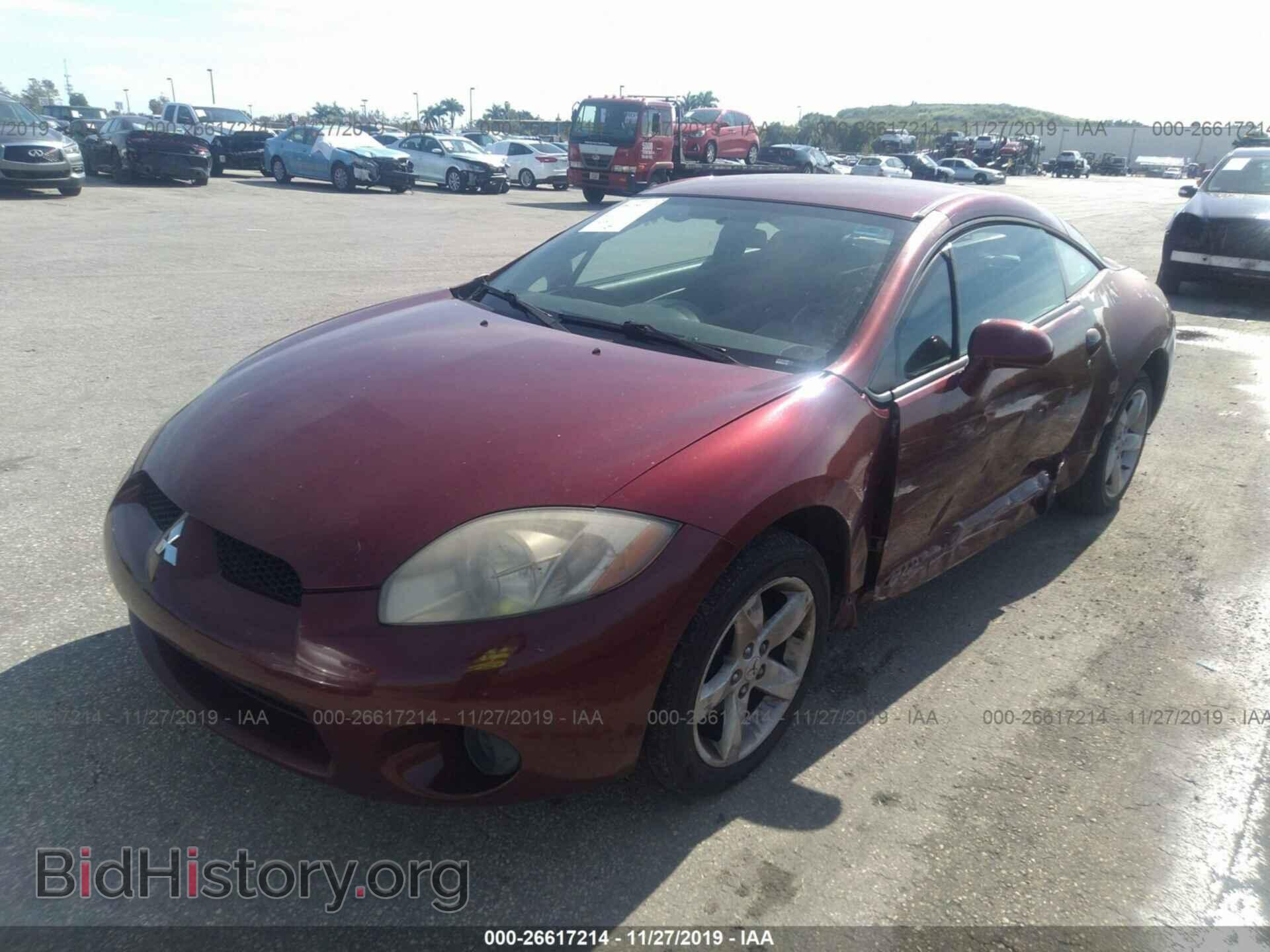 2007 MITSUBISHI ECLIPSE - VIN: 4A3AK24FX7E021358 - Photo 2