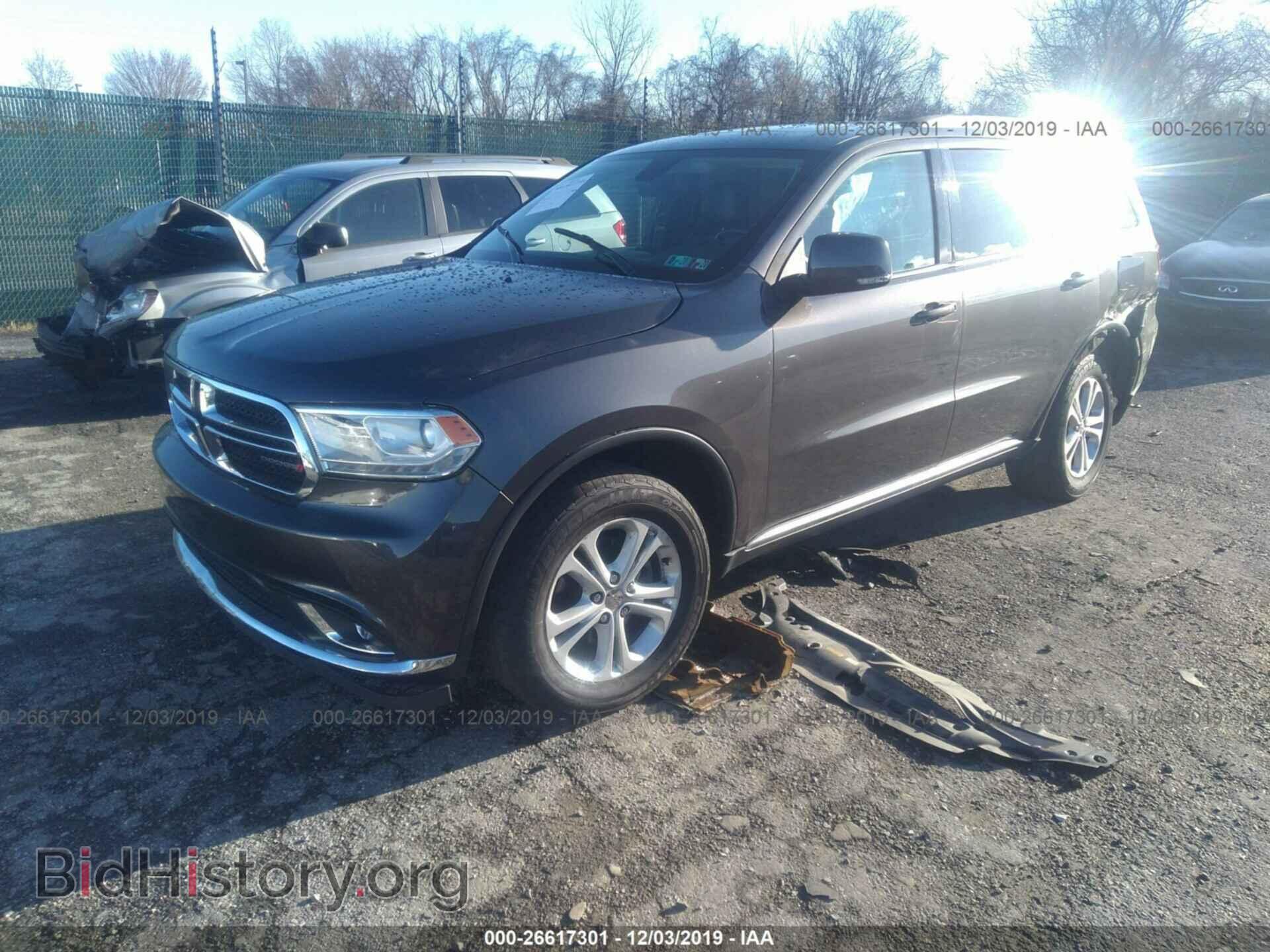 2014 DODGE DURANGO - VIN: 1C4RDJDG3EC502449 - Фото 2