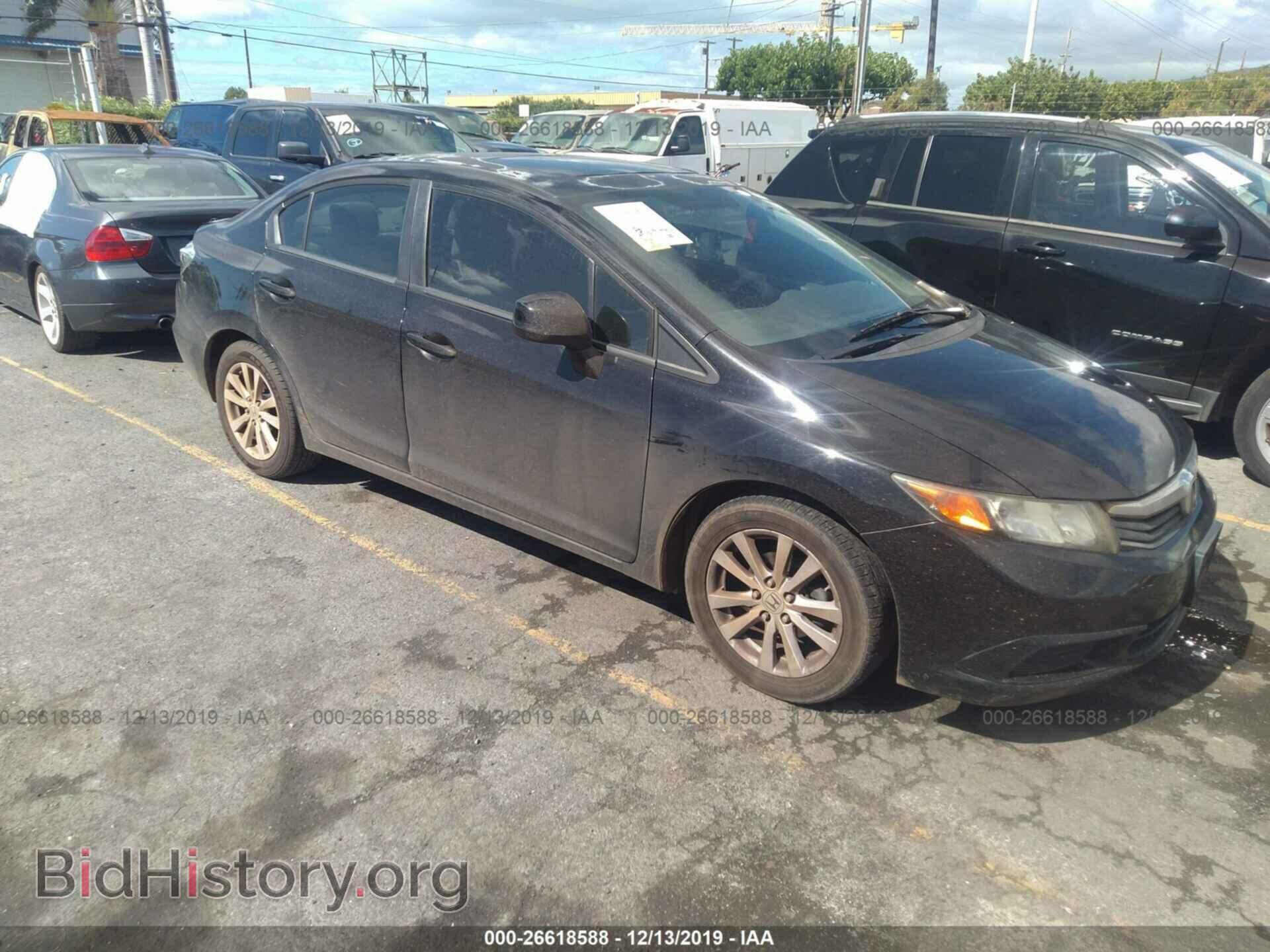 Фотография 2HGFB2F82CH602400 - HONDA CIVIC 2012