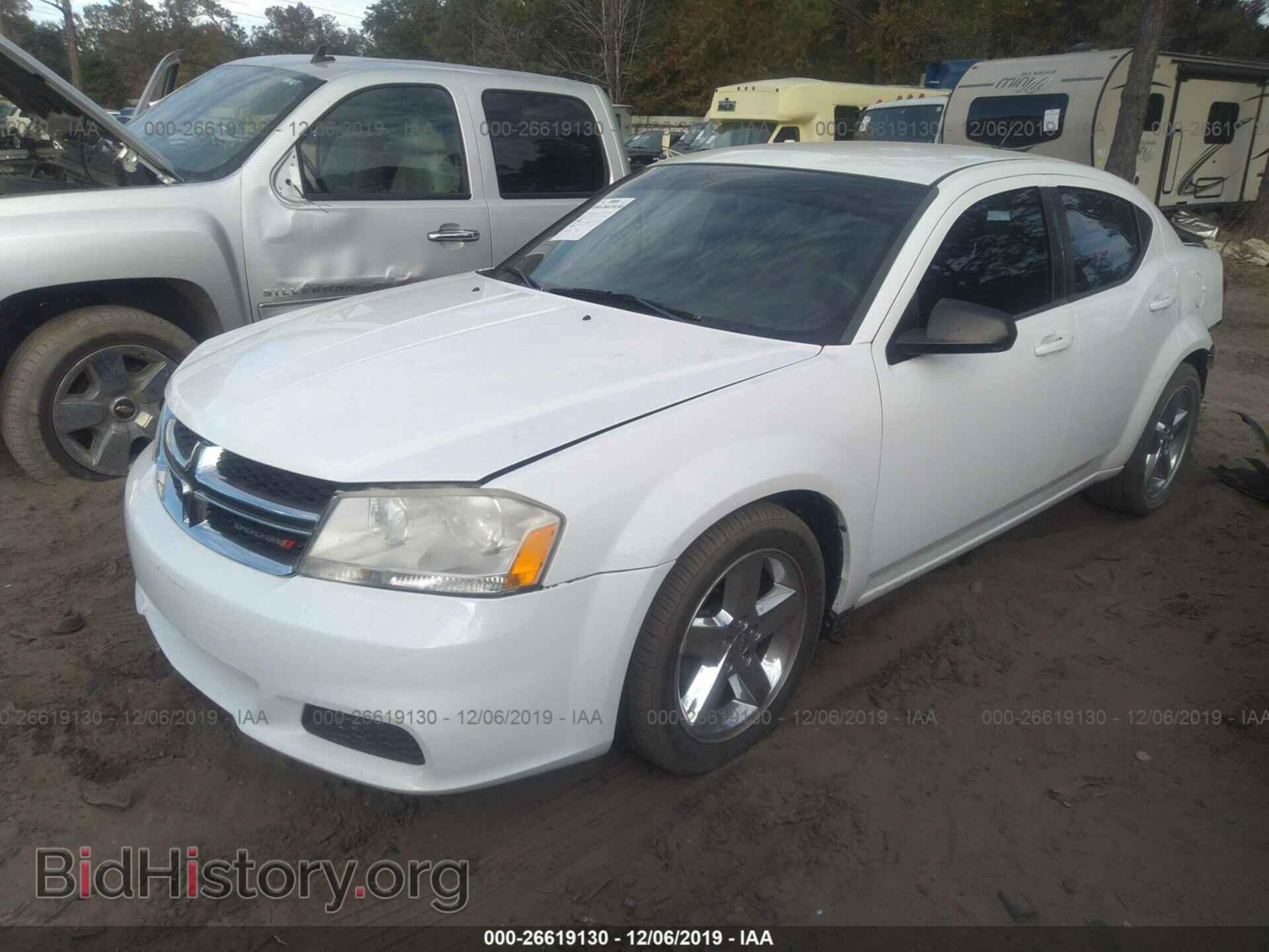 2012 DODGE AVENGER - VIN: 1C3CDZAB1CN252129 - Фото 2