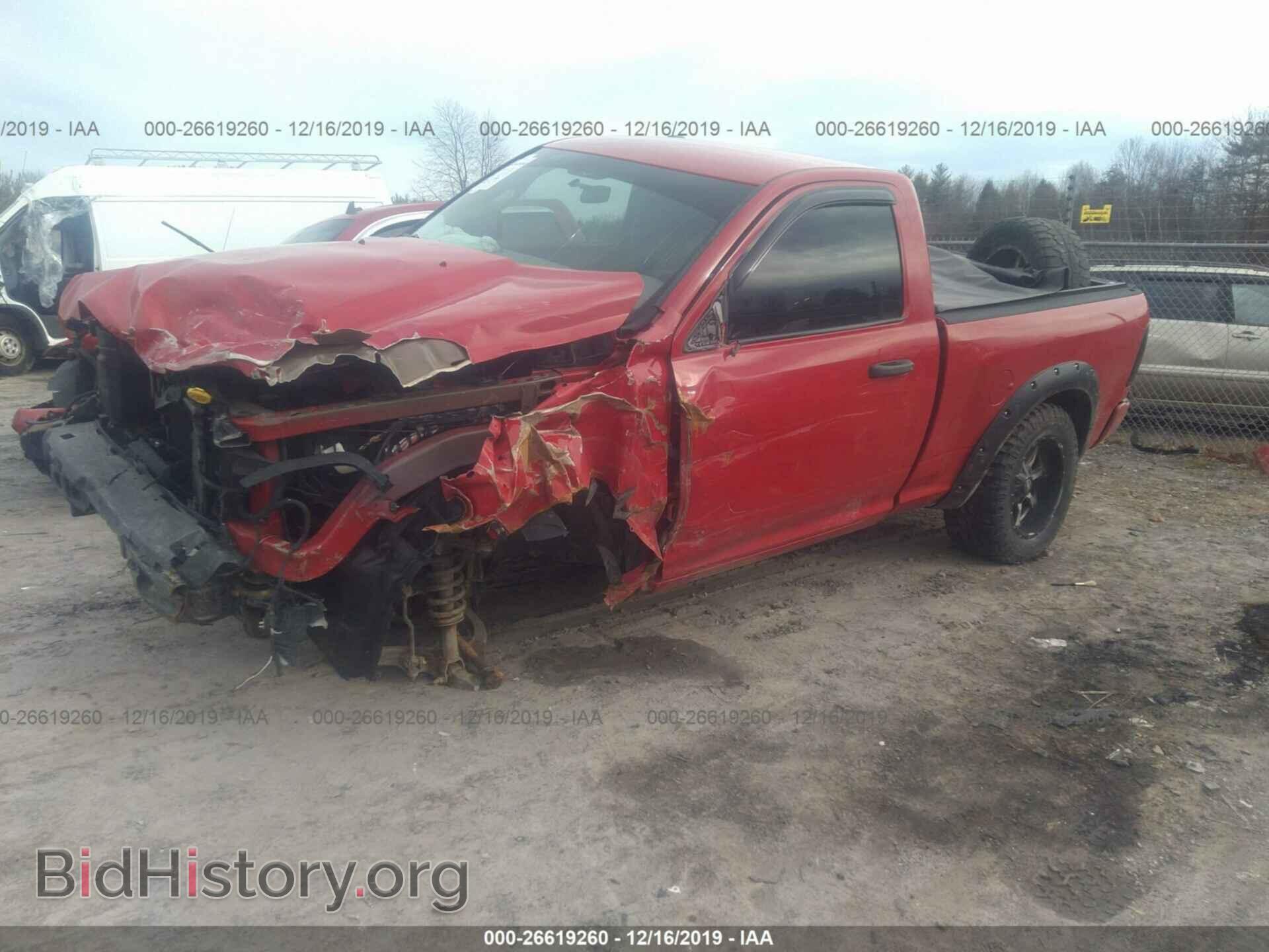 2012 DODGE RAM 1500 - VIN: 3C6JD7AT3CG136589 - Фото 2