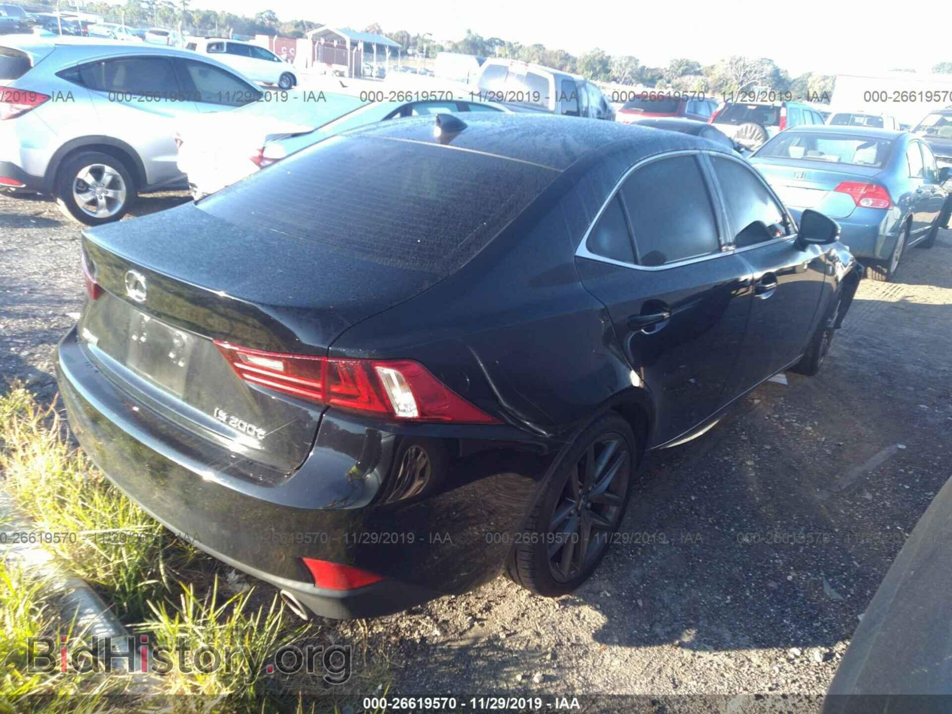 2016 LEXUS IS - VIN: JTHBA1D23G5009522 - Фото 4