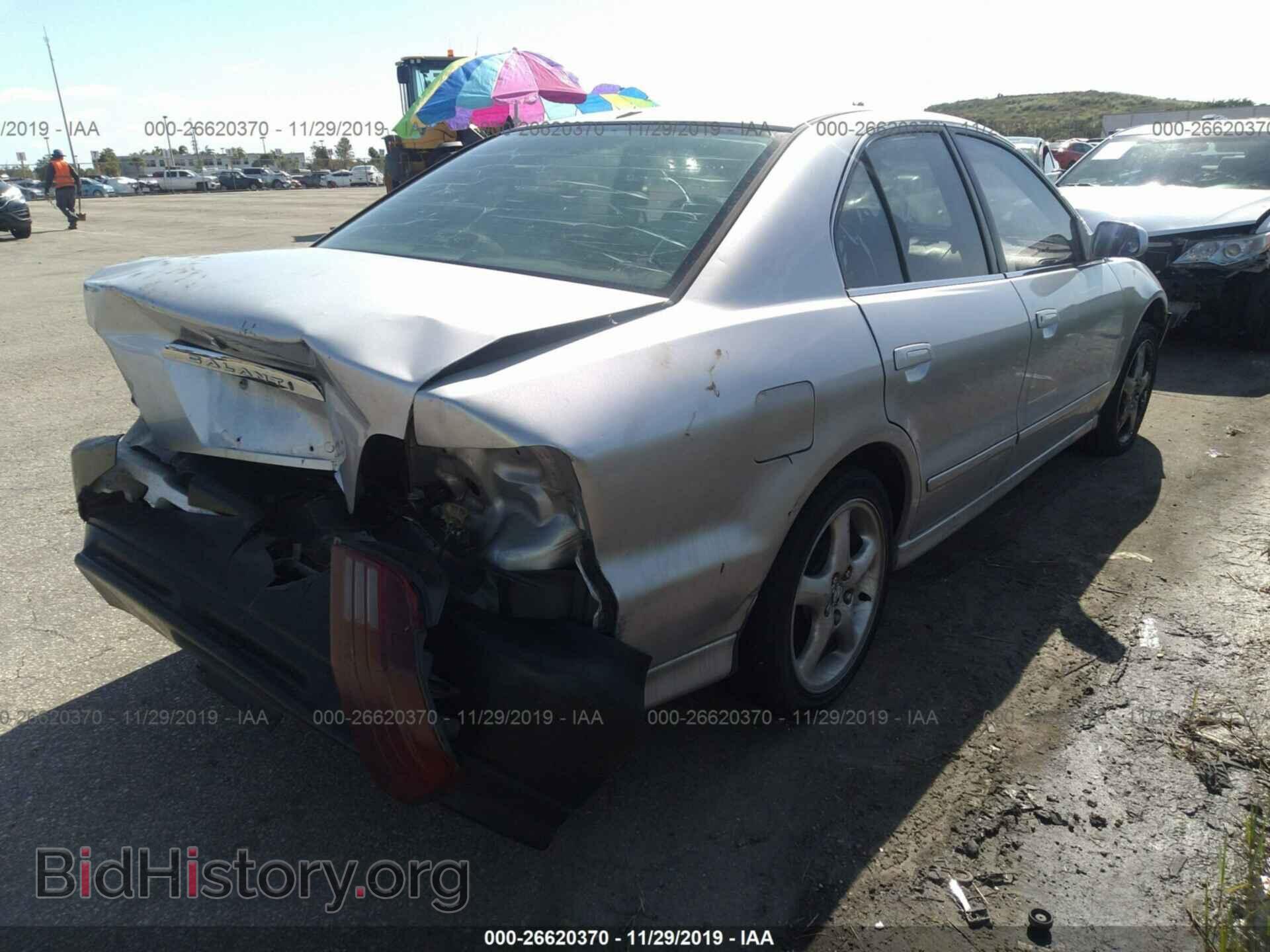 2000 Mitsubishi Galant - VIN: 4A3AA46G0YE129770 - Фото 4