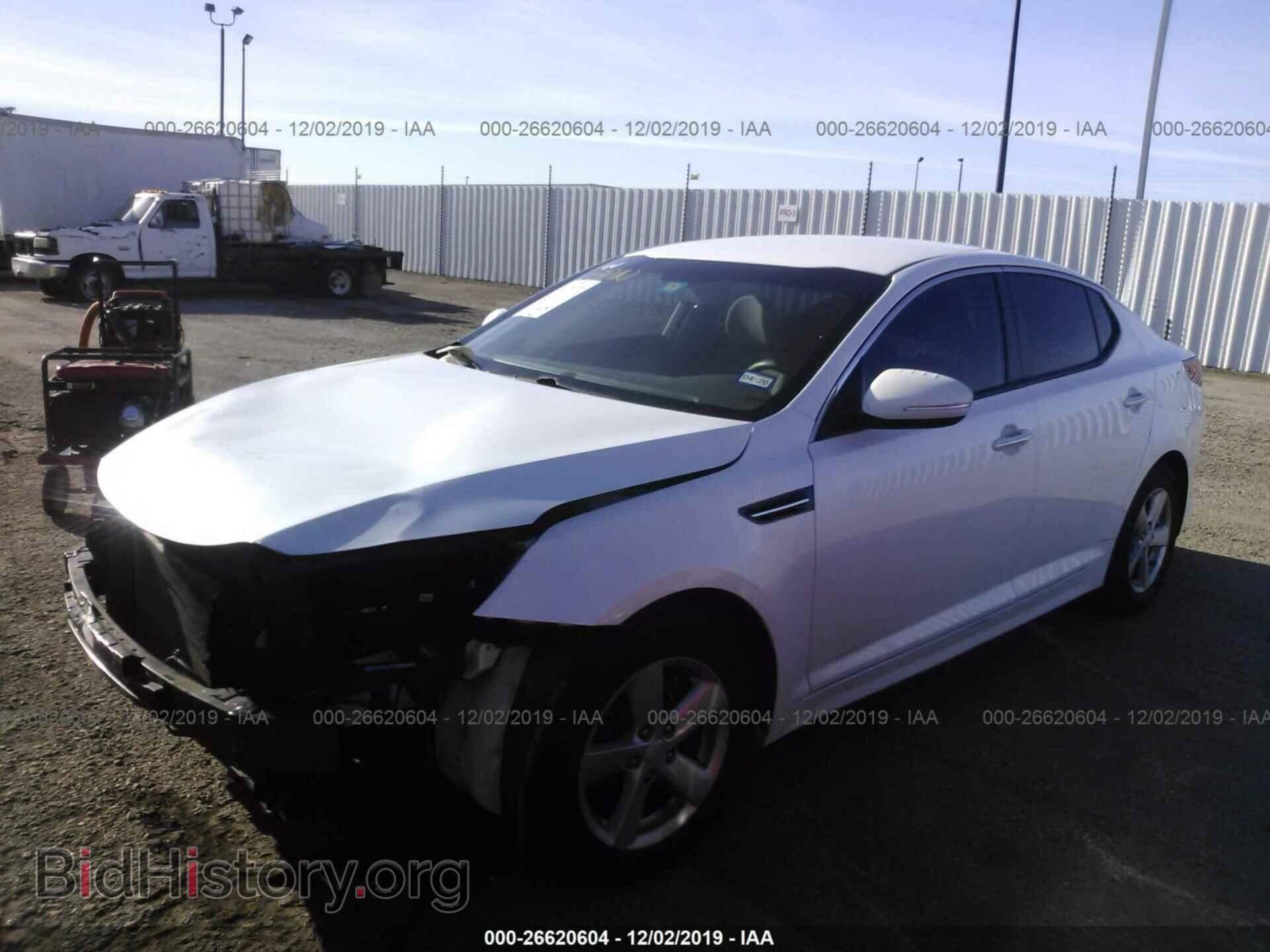 2014 KIA OPTIMA - VIN: KNAGM4A76E5477965 - Фото 2