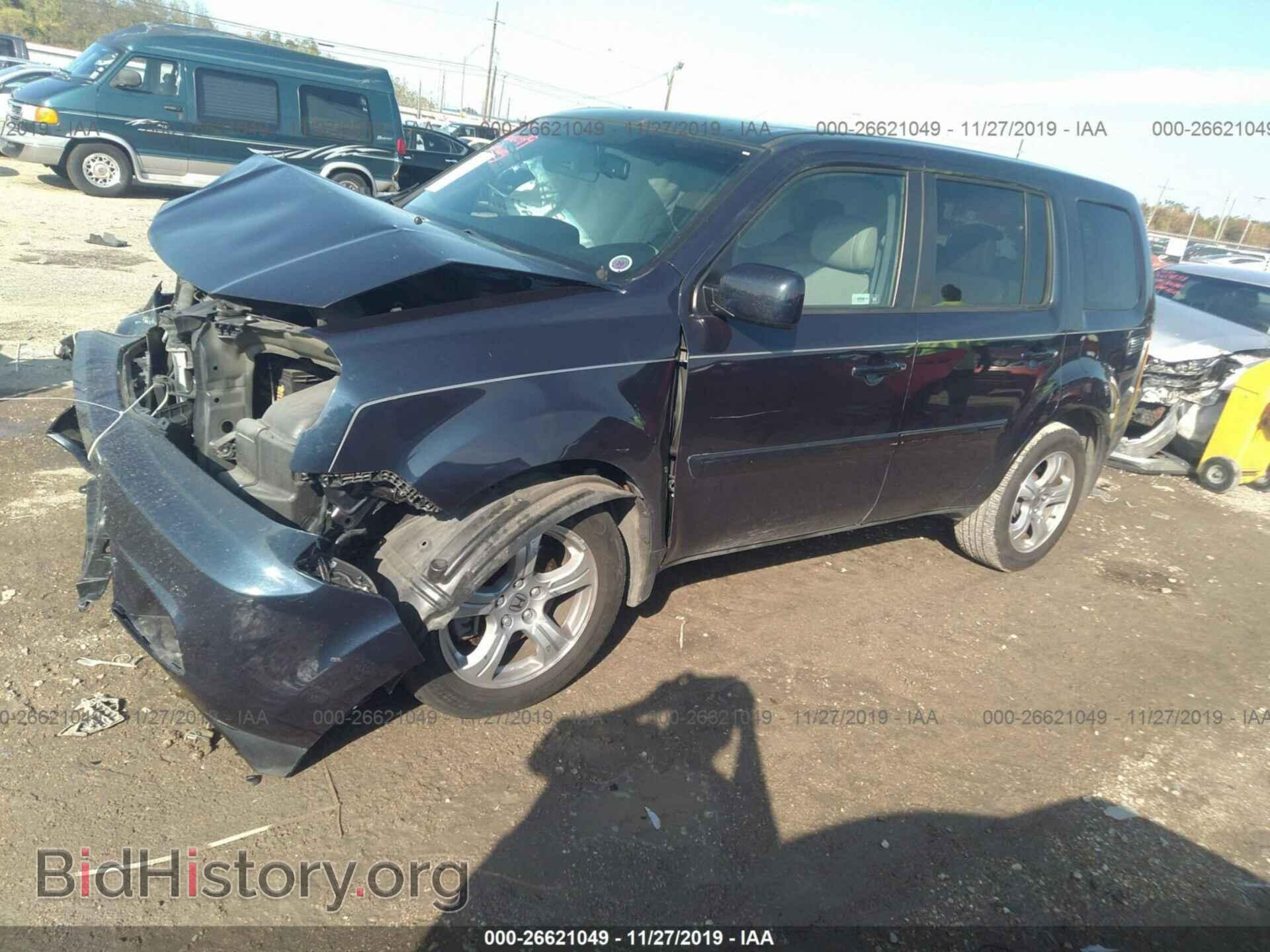 2012 HONDA PILOT - VIN: 5FNYF3H51CB036319 - Photo 2