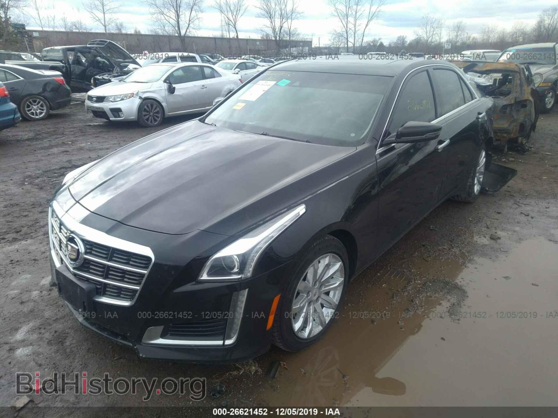 2014 Cadillac CTS - VIN: 1G6AX5SX4E0132065 - Фото 2
