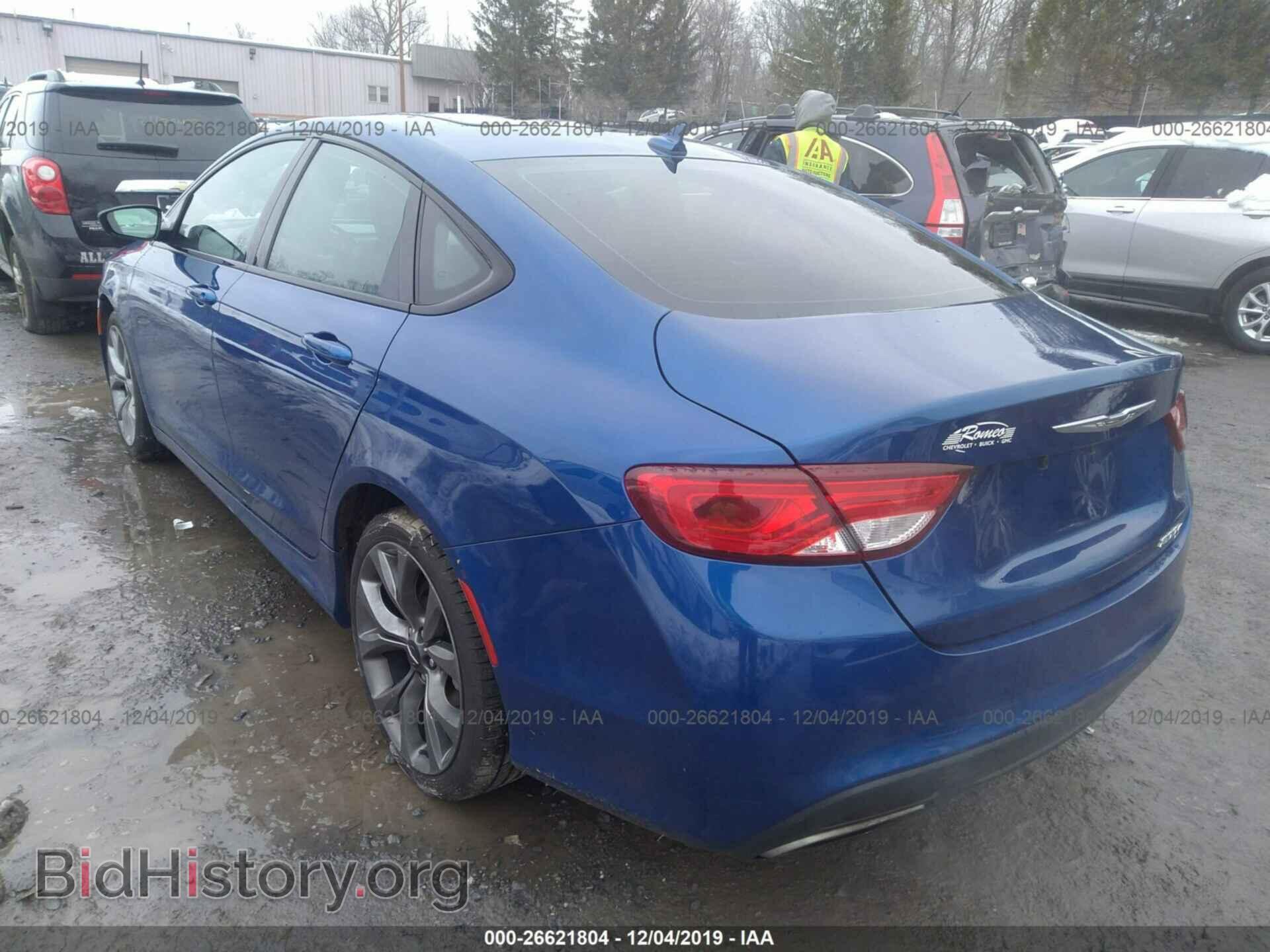 2015 Chrysler 200 - VIN: 1C3CCCBB3FN541371 - Фото 3